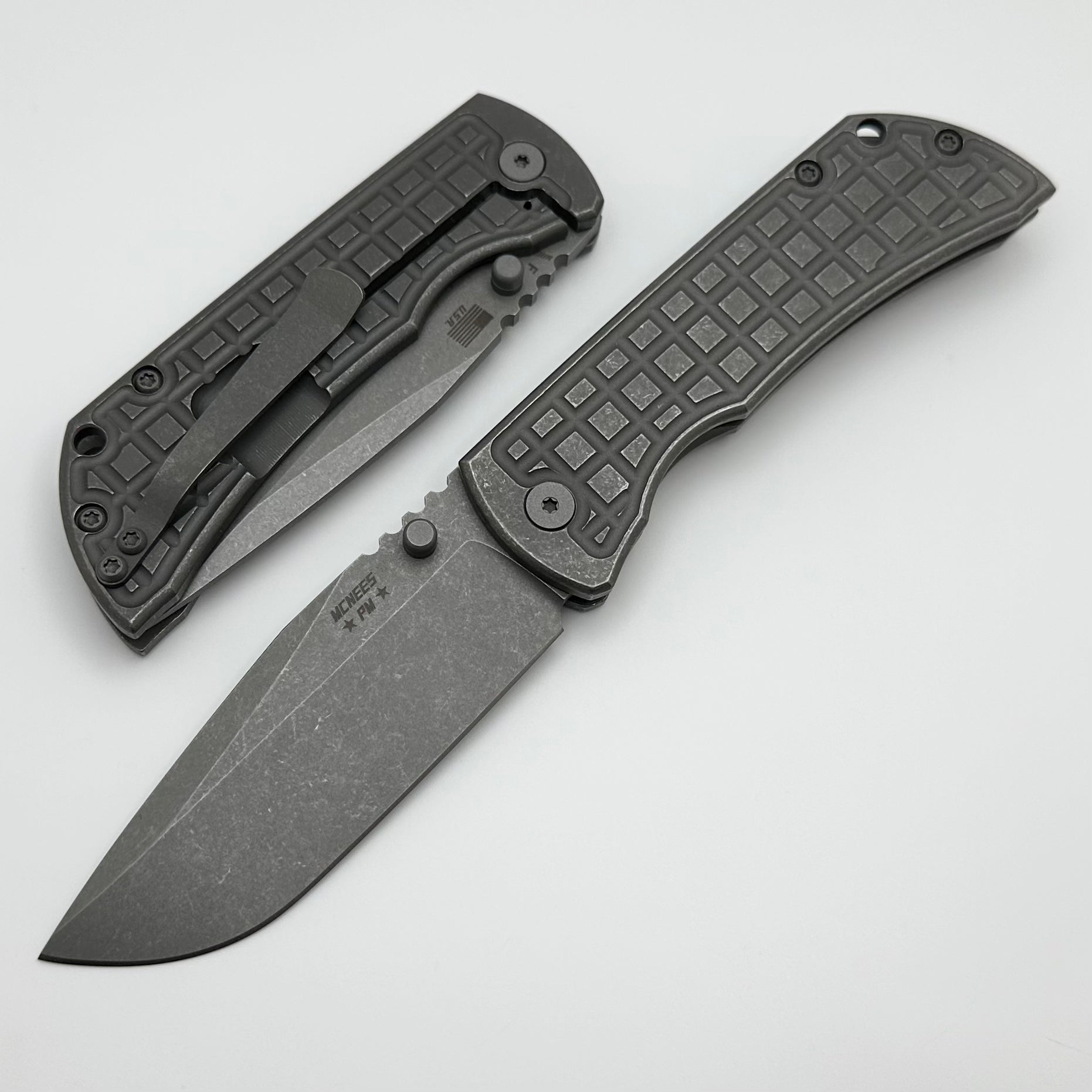 McNees Premium Machined MAC 2 3.5 Gen 2 Tactical Knife with MagnaCut Blade