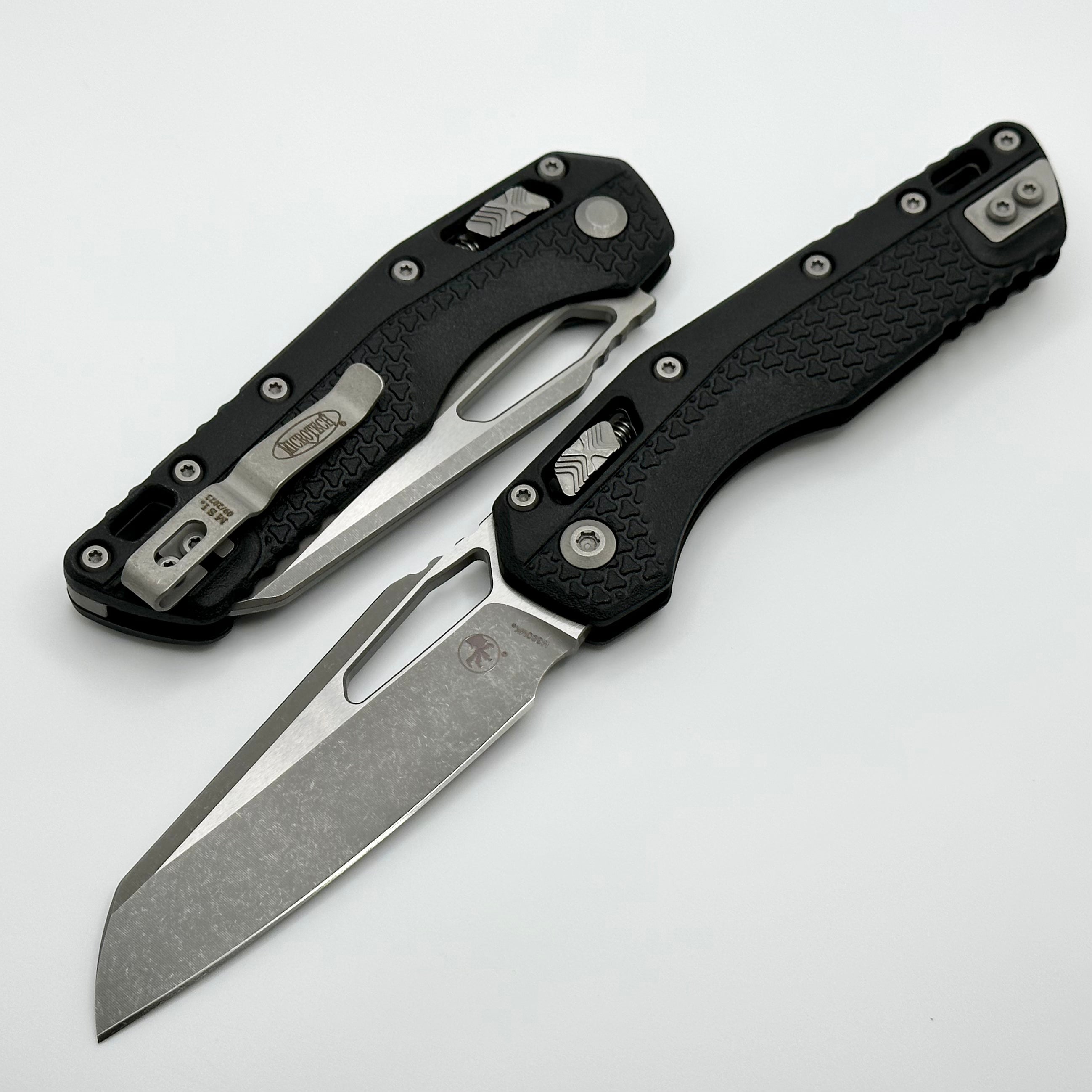 Microtech MSI RAM LOK Ultimate Tactical Knife - Black Polymer & M390MK Steel