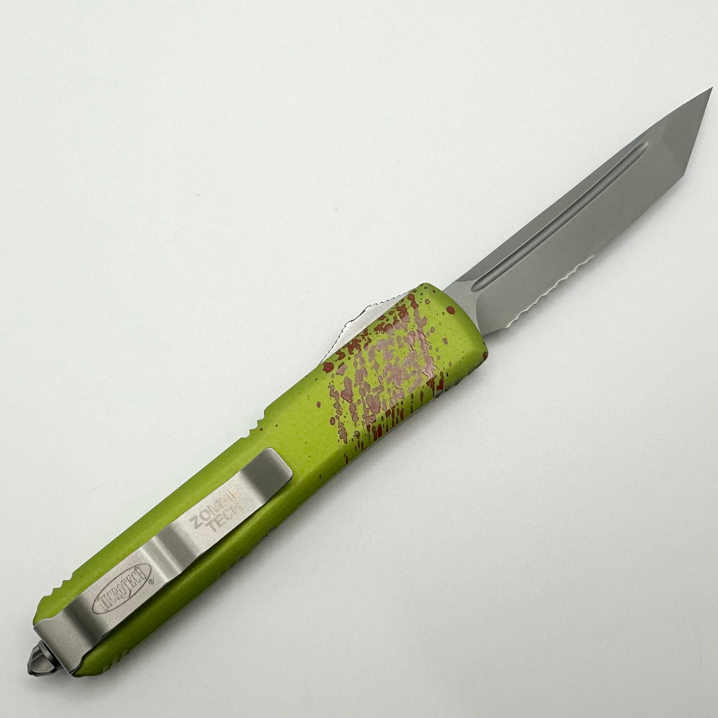 Premium Microtech Ultratech Zombie Tech Tanto Blade - Pre-Owned Excellence