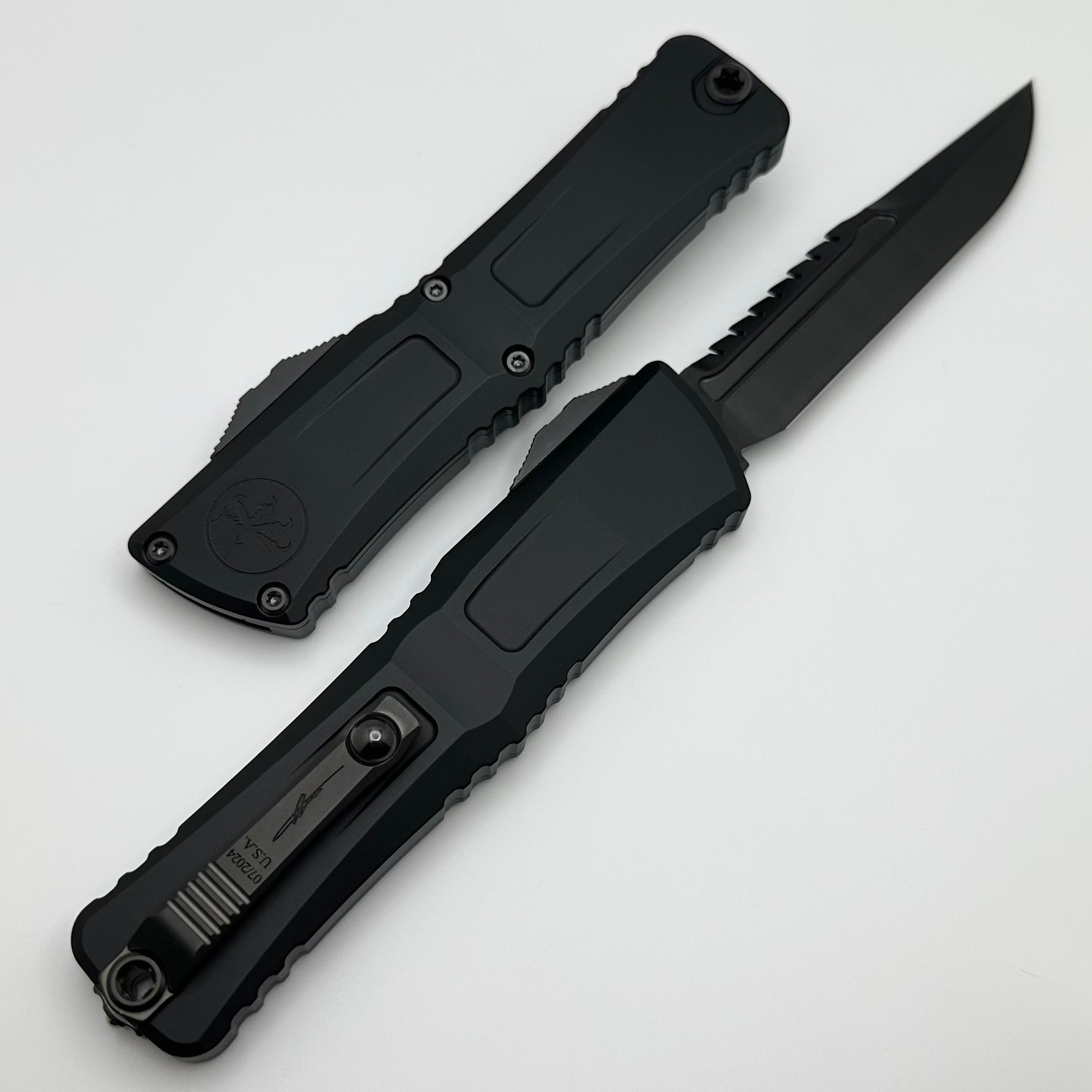 Microtech Ultimate Combat Troodon Gen III Shadow Series - Premium Tactical OTF Knife