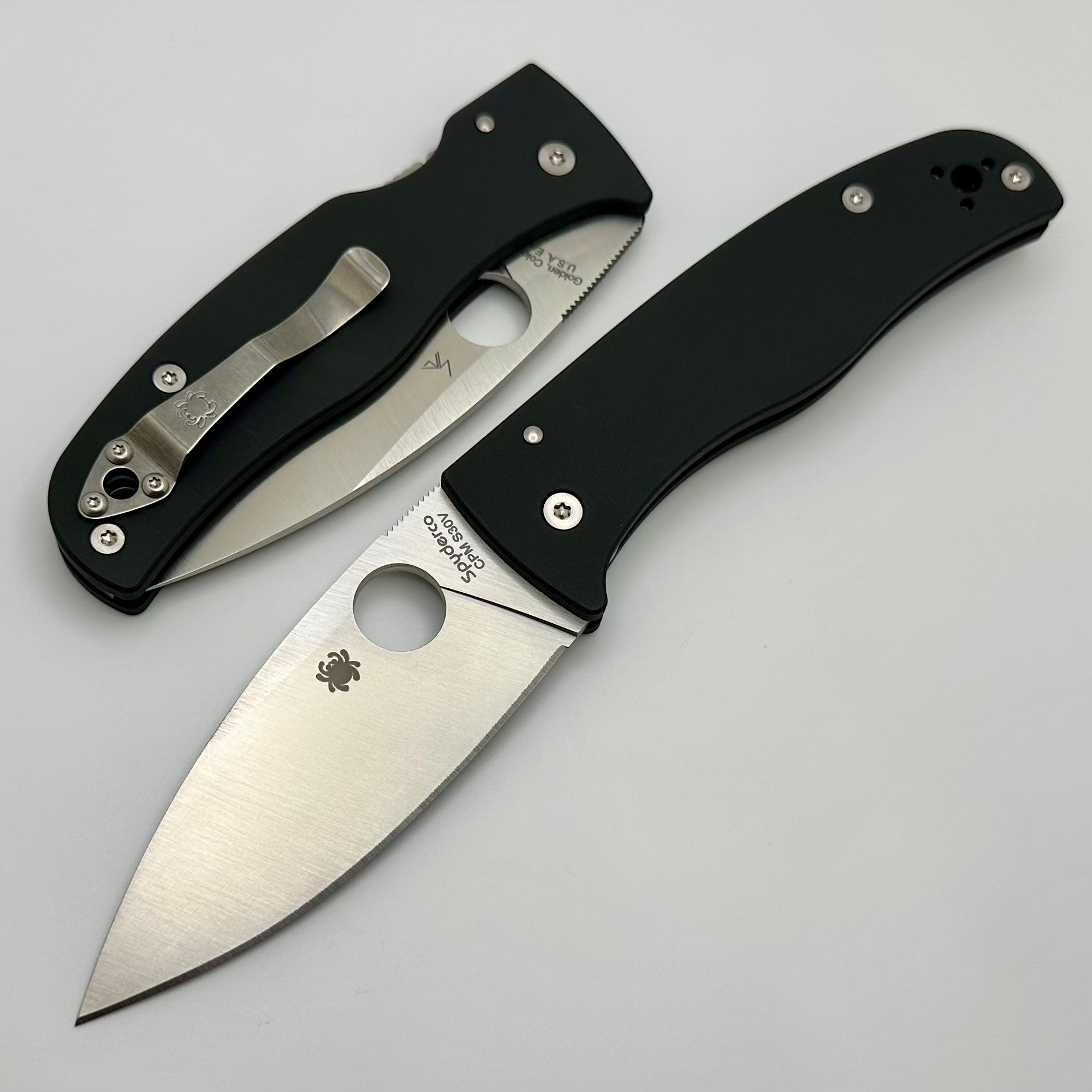 Spyderco Bodacious Ultimate Folding Knife - Black G-10 & CPM-S30V Steel