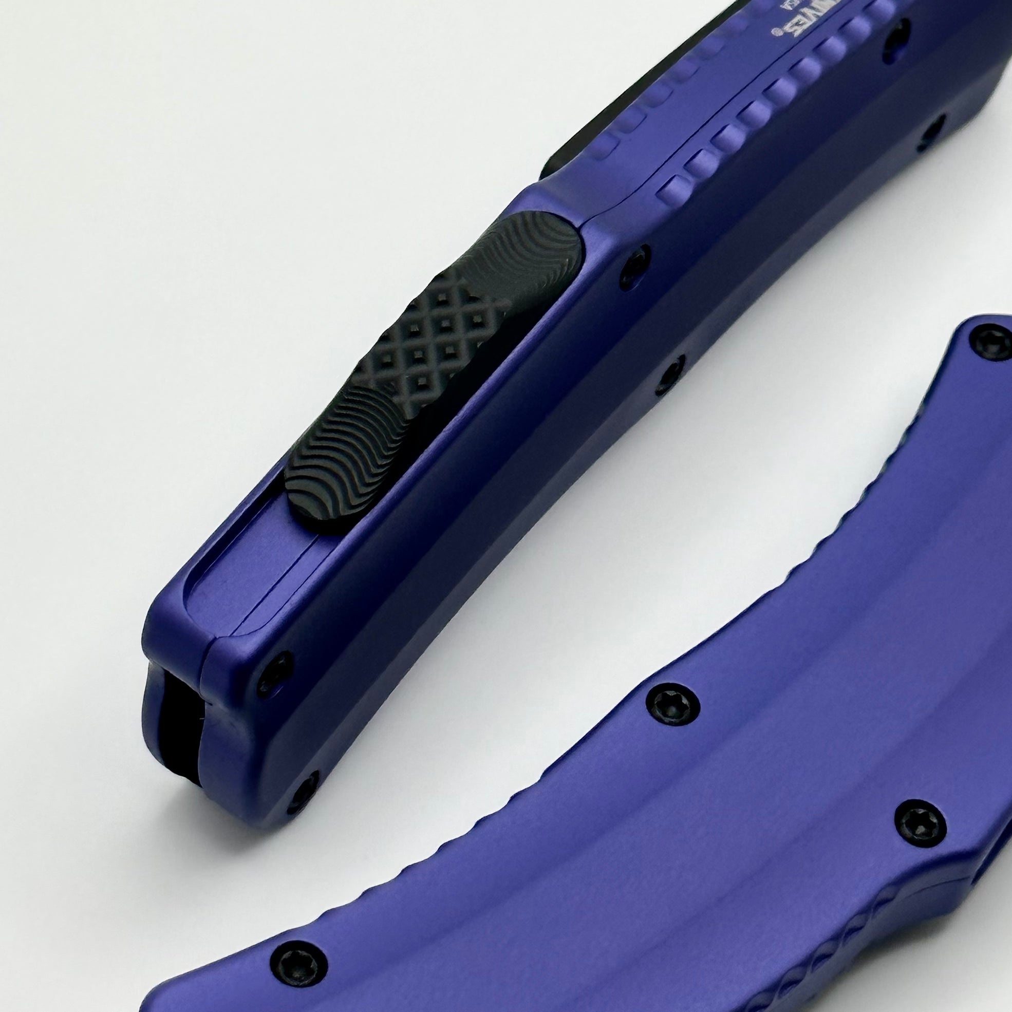 Premium Heretic ROC DLC Knife with Purple Handle - Ultimate Tactical EDC