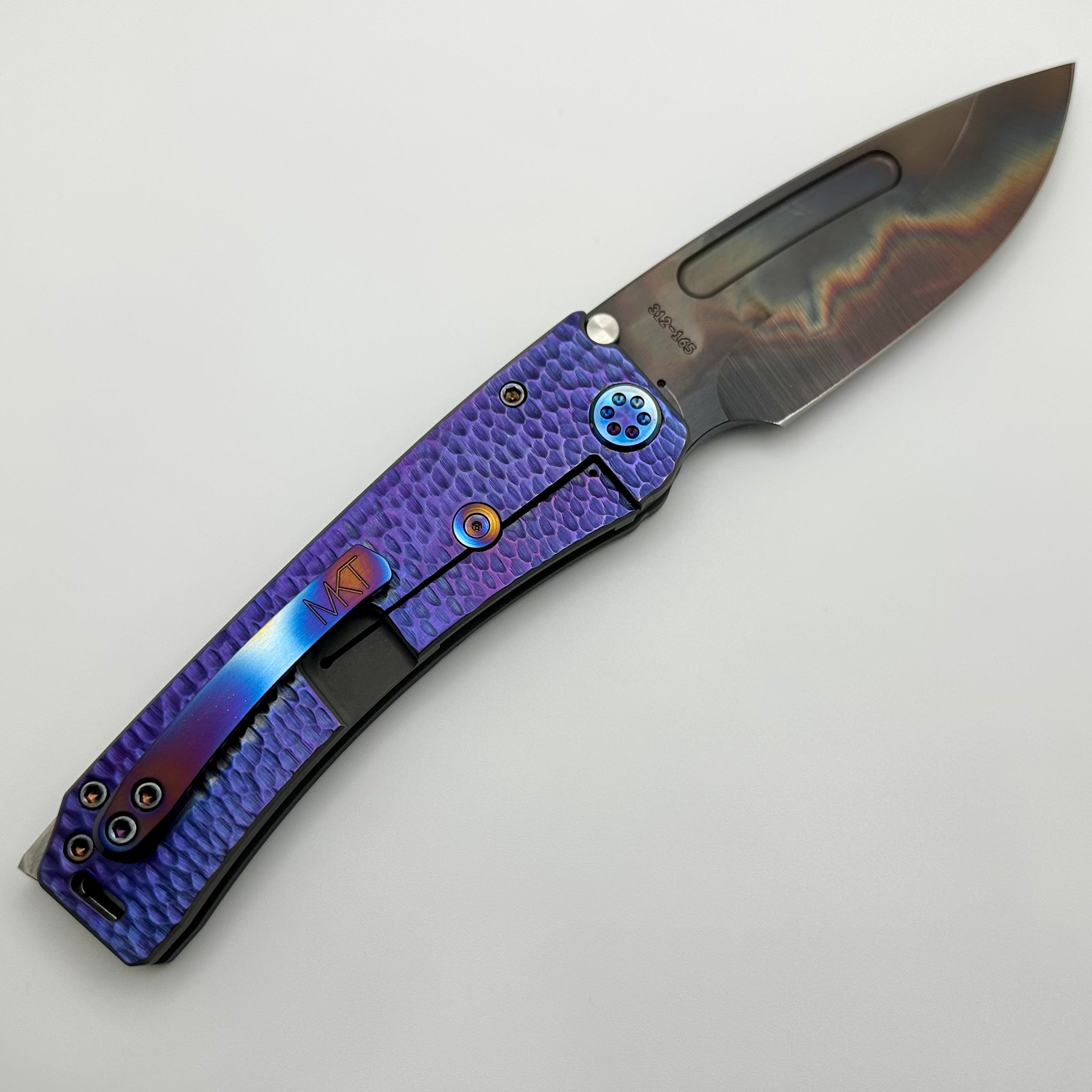 Medford Marauder H Premium Tactical Knife - S45VN Blade, Flamed Hardware, Bead Blast Finish