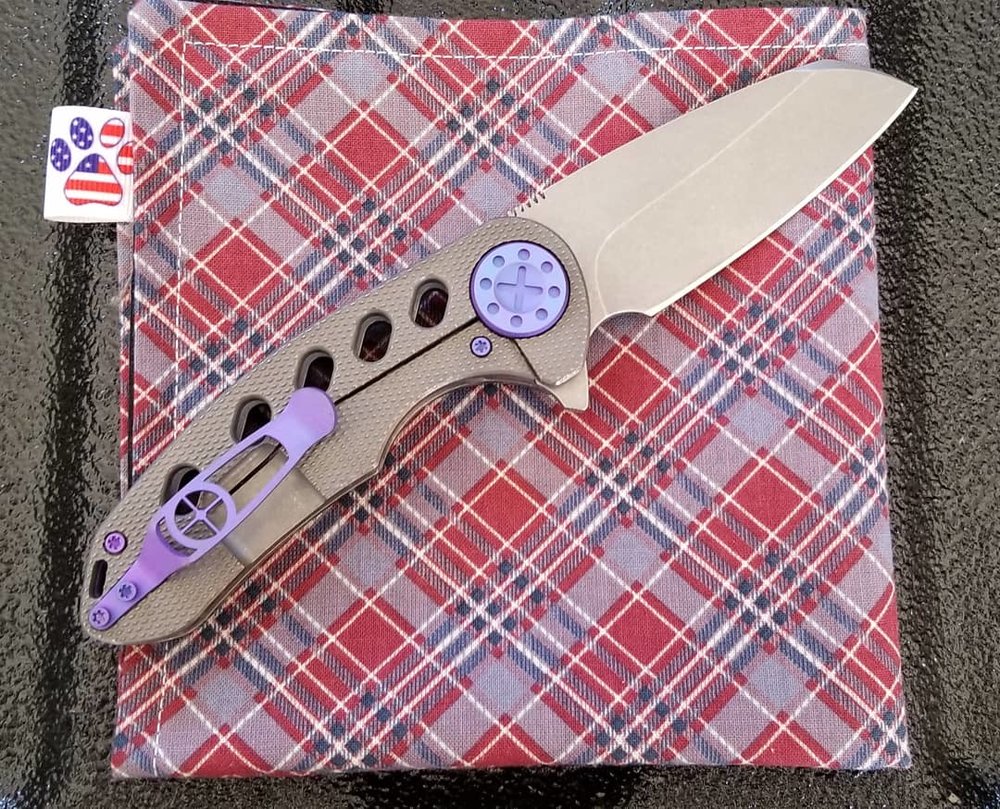 Premium F3 Diamond Oval Tactical Knife - Handcrafted in USA