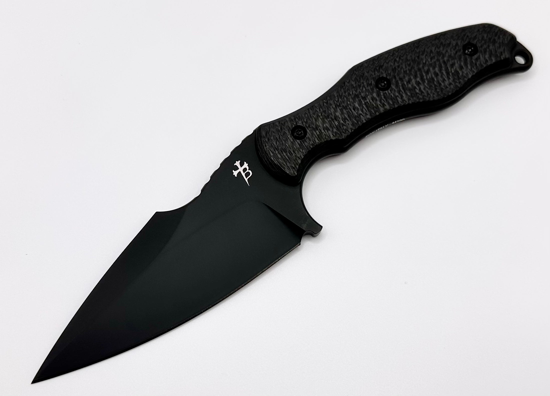 Borka Blades SB1 Premium Fixed Blade Knife - PVD M390 & Carbon Fiber