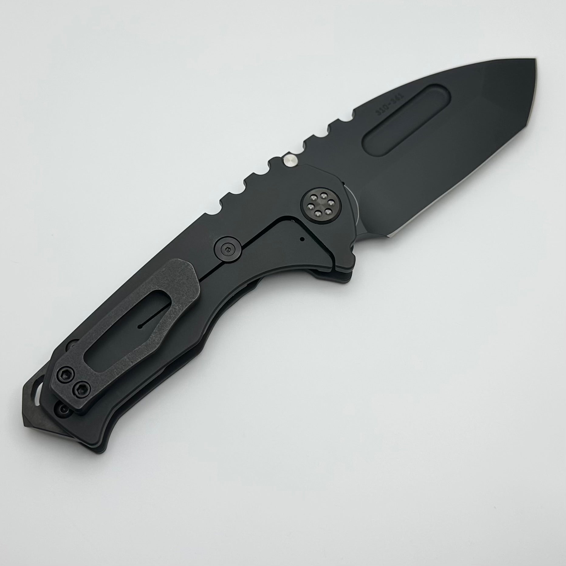 Medford Praetorian Genesis T DLC/Bronze Tactical Folding Knife with S45VN Tanto Blade