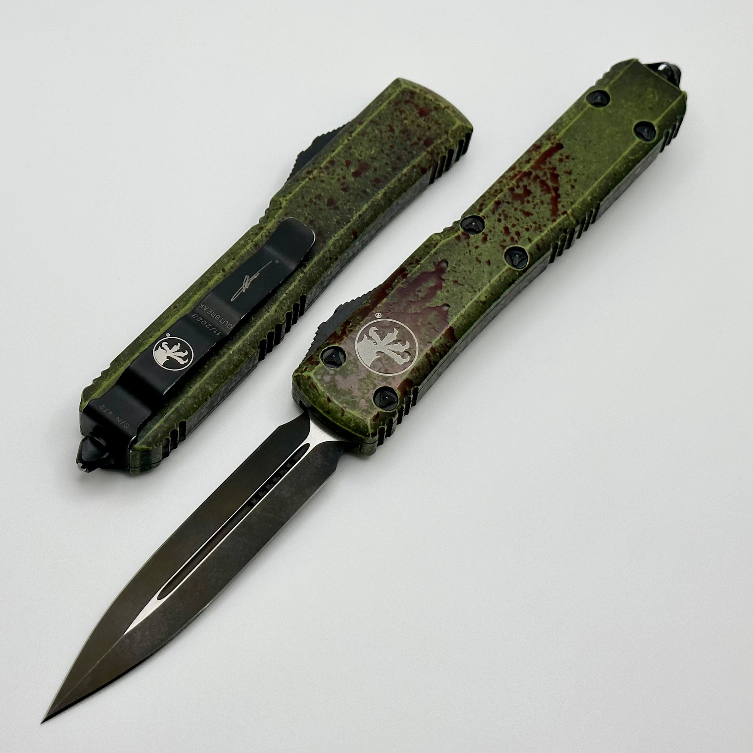 Microtech Ultratech D/E Outbreak Premium Signature Series Knife