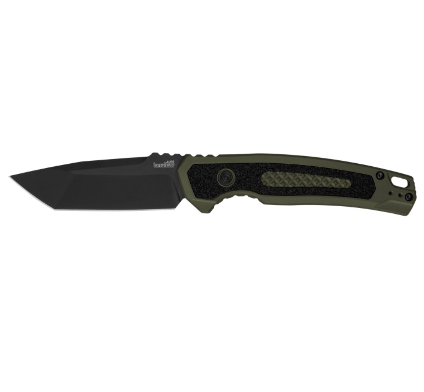 Kershaw Launch 16 Tactical Automatic Knife - Olive Handle & Black M4 Blade