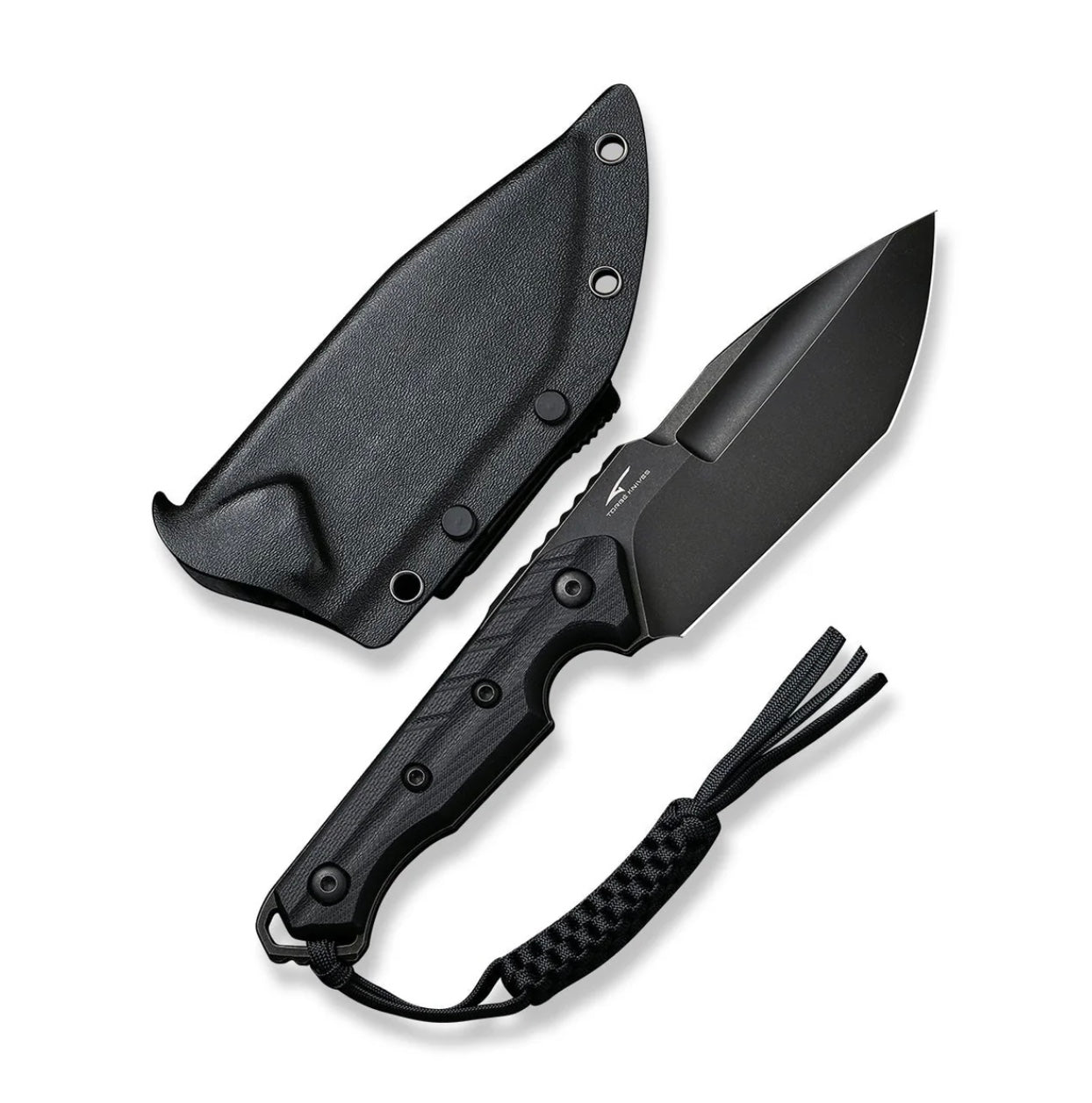 Civivi Maxwell Premium Fixed Blade Knife - Black G-10 Handle & D2 Steel