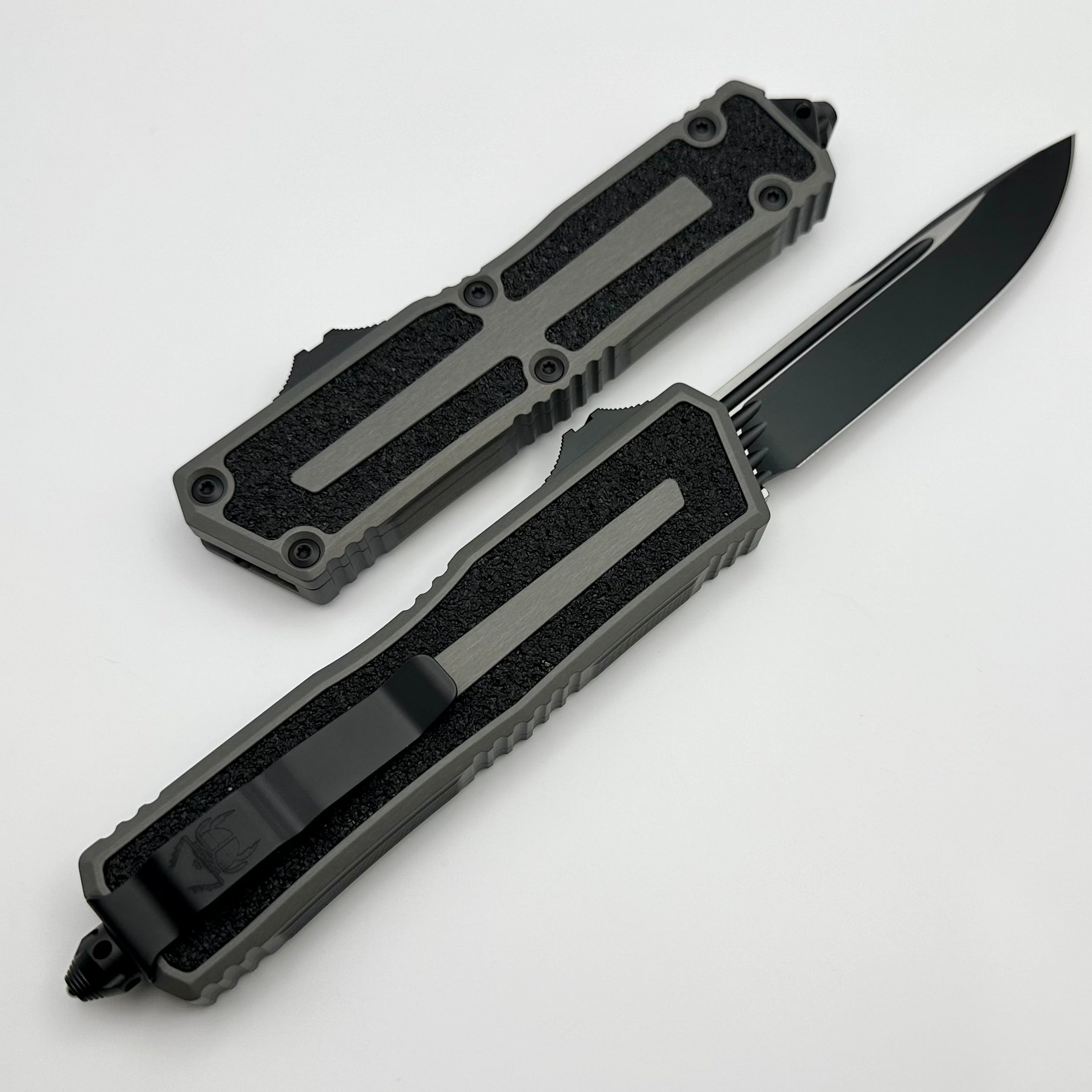 Microtech Scarab 2 Gen 3 Premium OTF Knife with Spine Fluted Blade