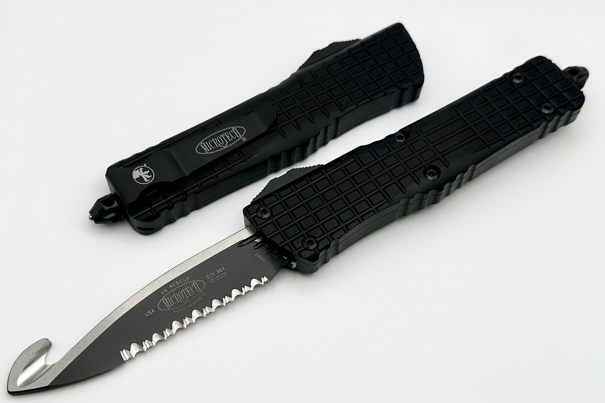 Ultimate Microtech Combat Troodon Black High-Speed Rescue Tool 601-3THS