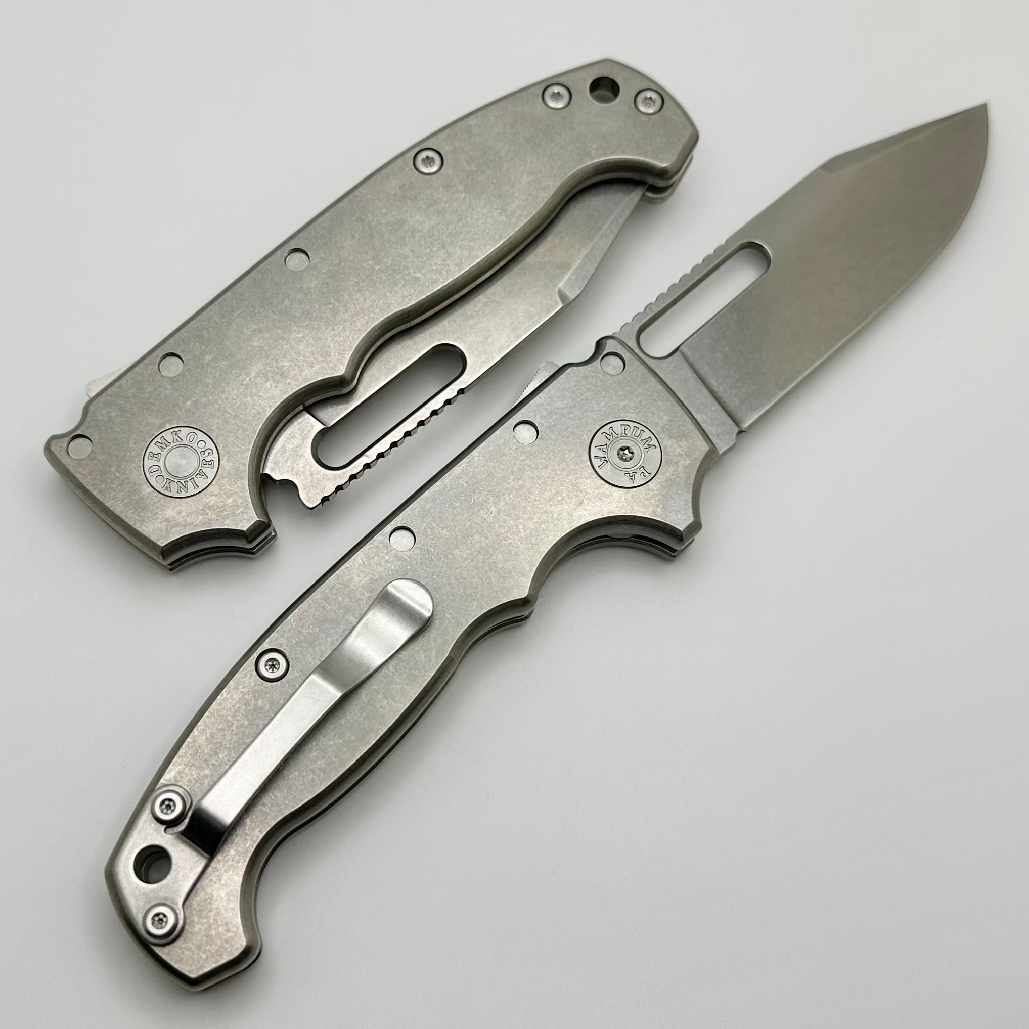 Premium Demko AD20S V2 Clip Point Knife - Ultimate MagnaCut & Titanium Design (Limited Edition)