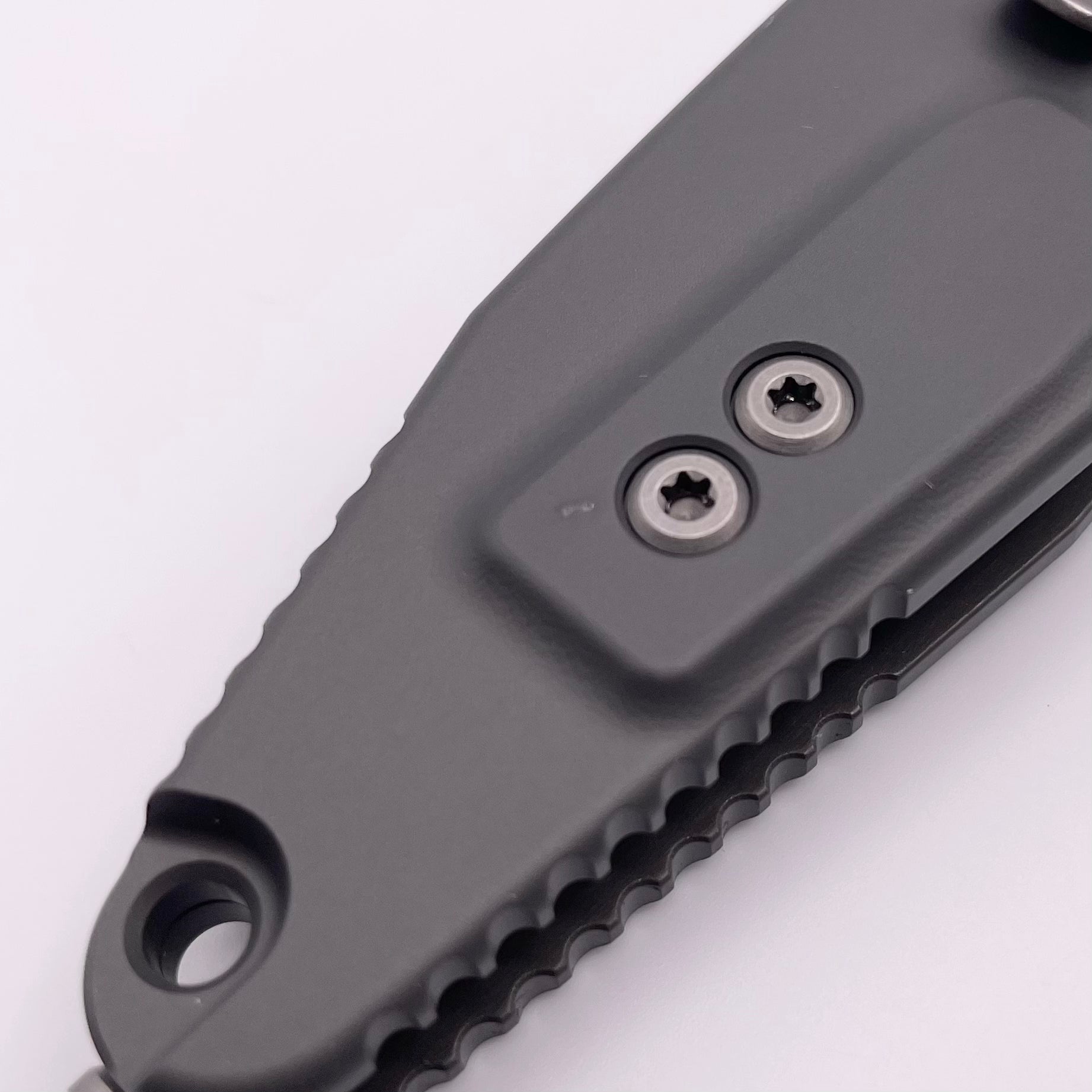 Premium Pre-Owned Microtech Socom Elite Tanto Edge Manual Tactical Knife - Apocalyptic Finish