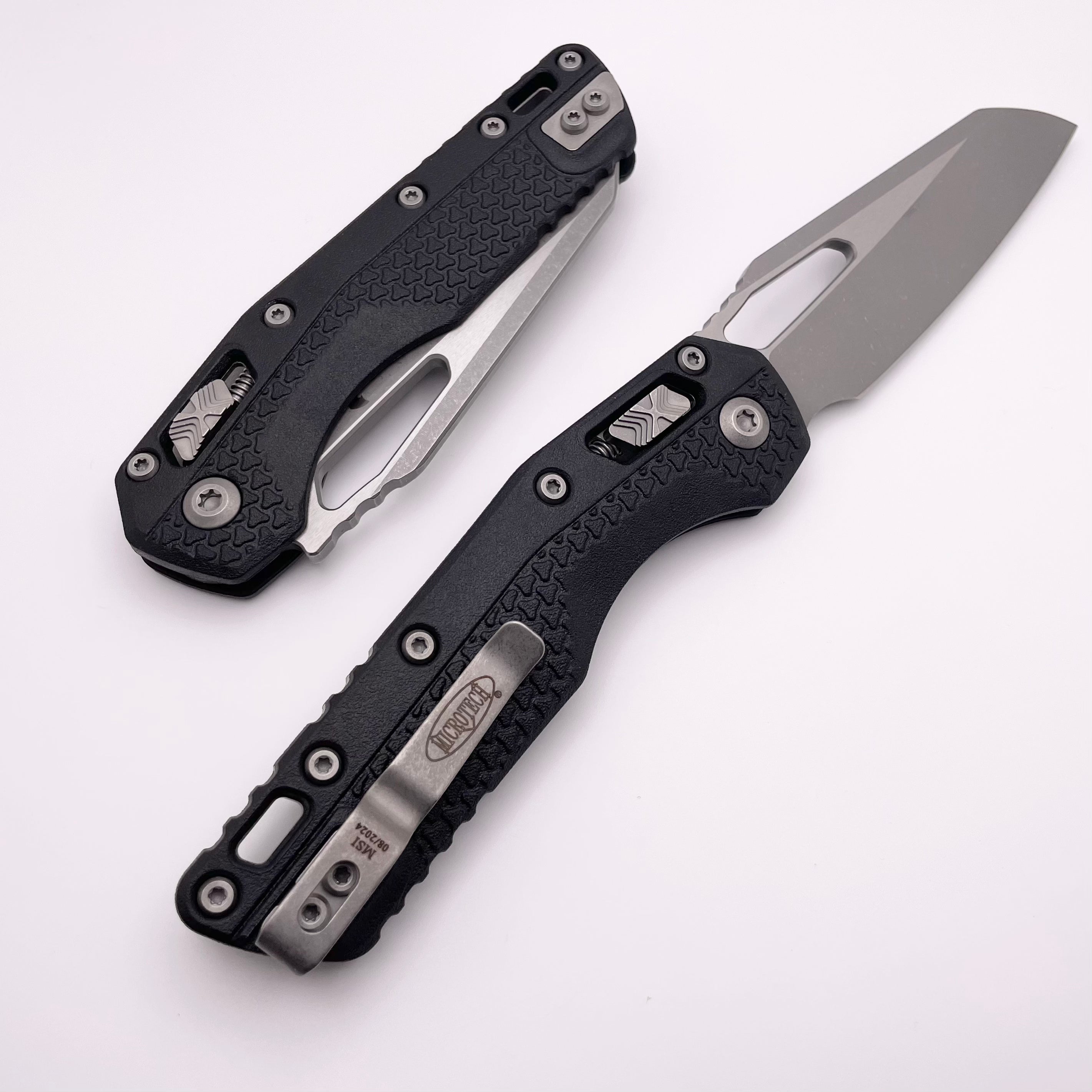 Microtech MSI RAM LOK 30th Anniversary Premium Folding Knife - Black Polymer & M390MK Steel