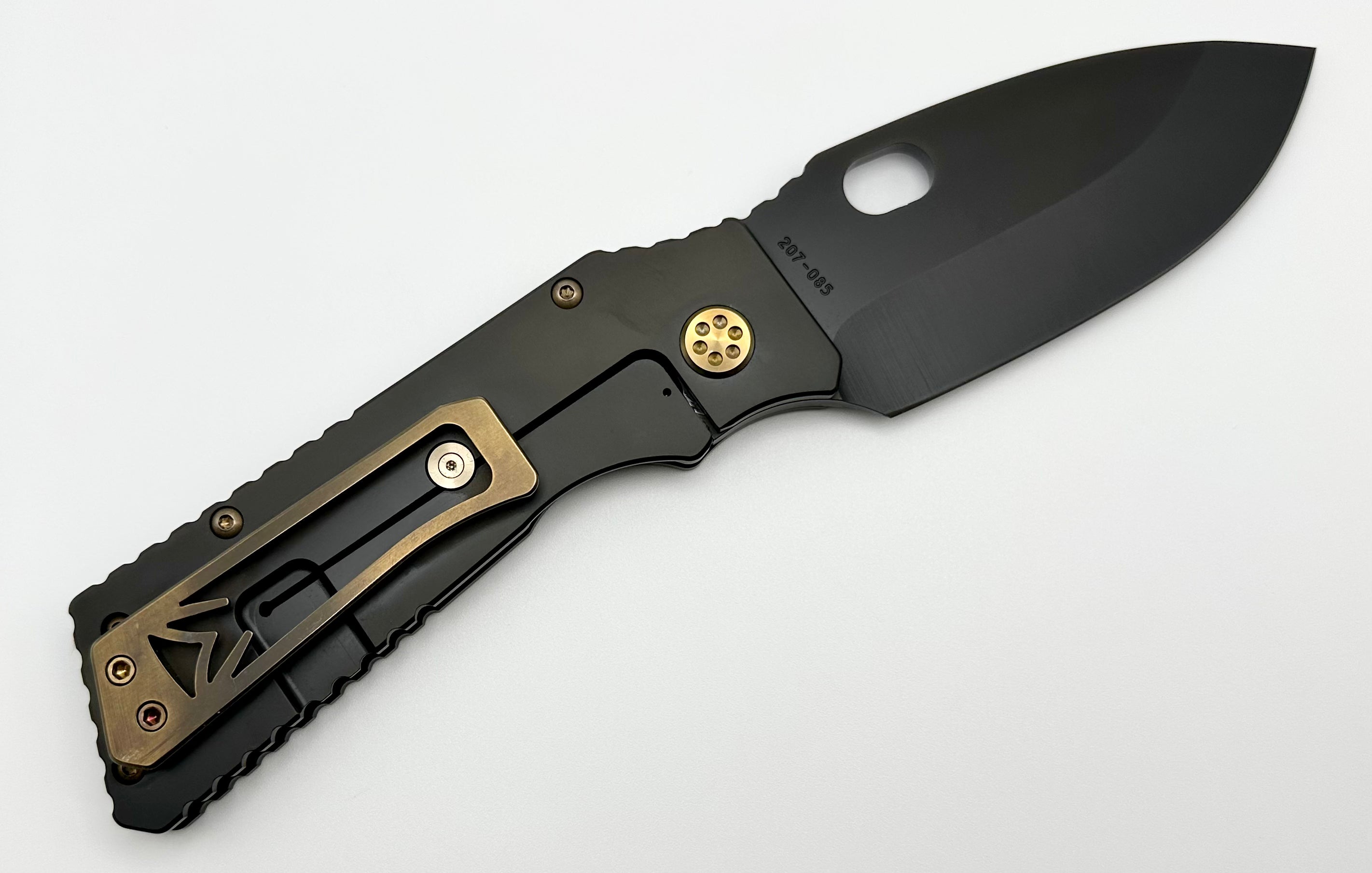 Premium Medford TFF-1 Tactical Folding Knife - S35VN PVD Blade with Ghost American Flag Handles