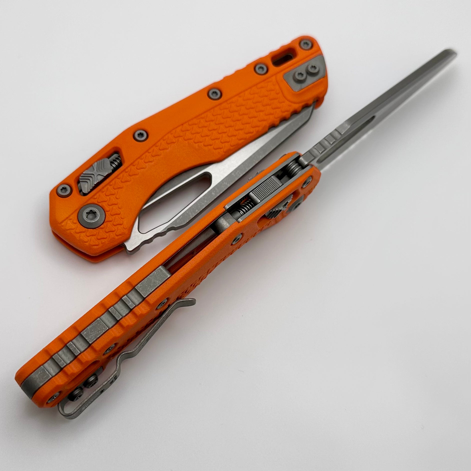 Microtech MSI RAM LOK Folding Knife - Premium M390MK Blade & Dark Earth Polymer Handle