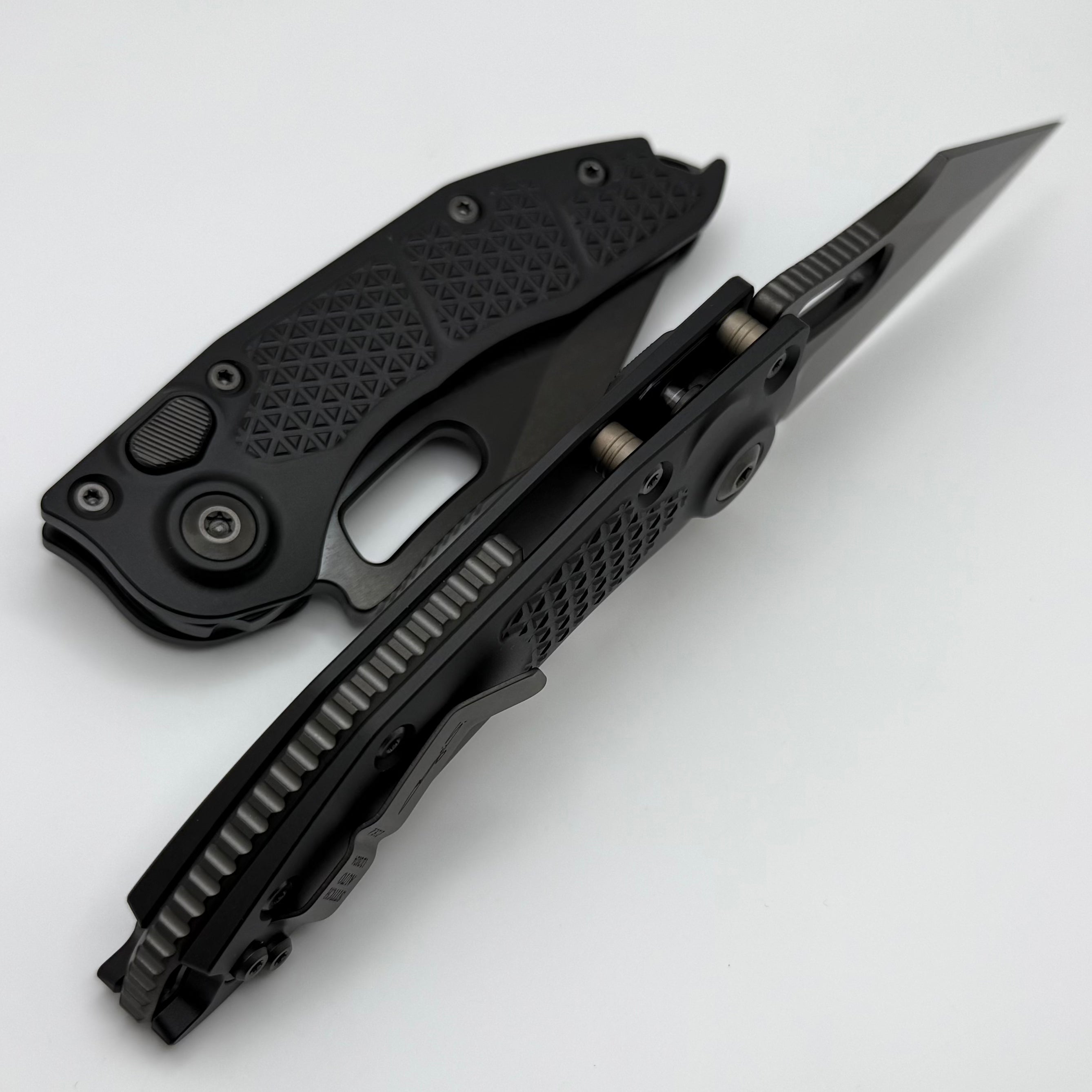 Microtech Borka Stitch Shadow DLC Tactical Knife