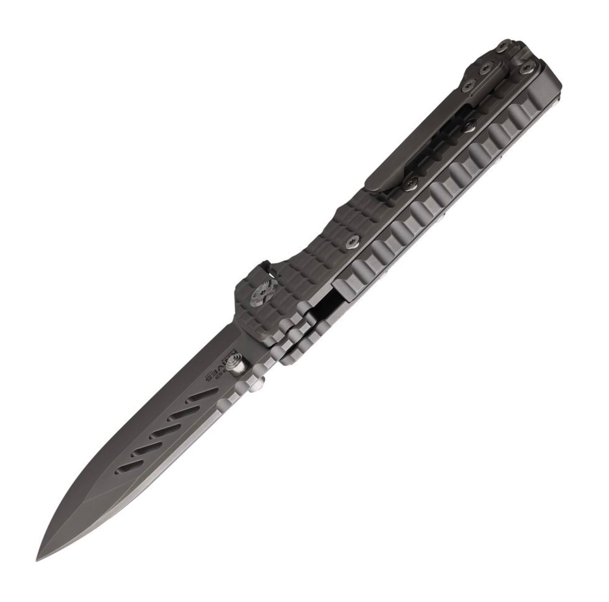 PMP Knives Kodiak Ultimate Titanium Frame Lock with M390 Steel Blade