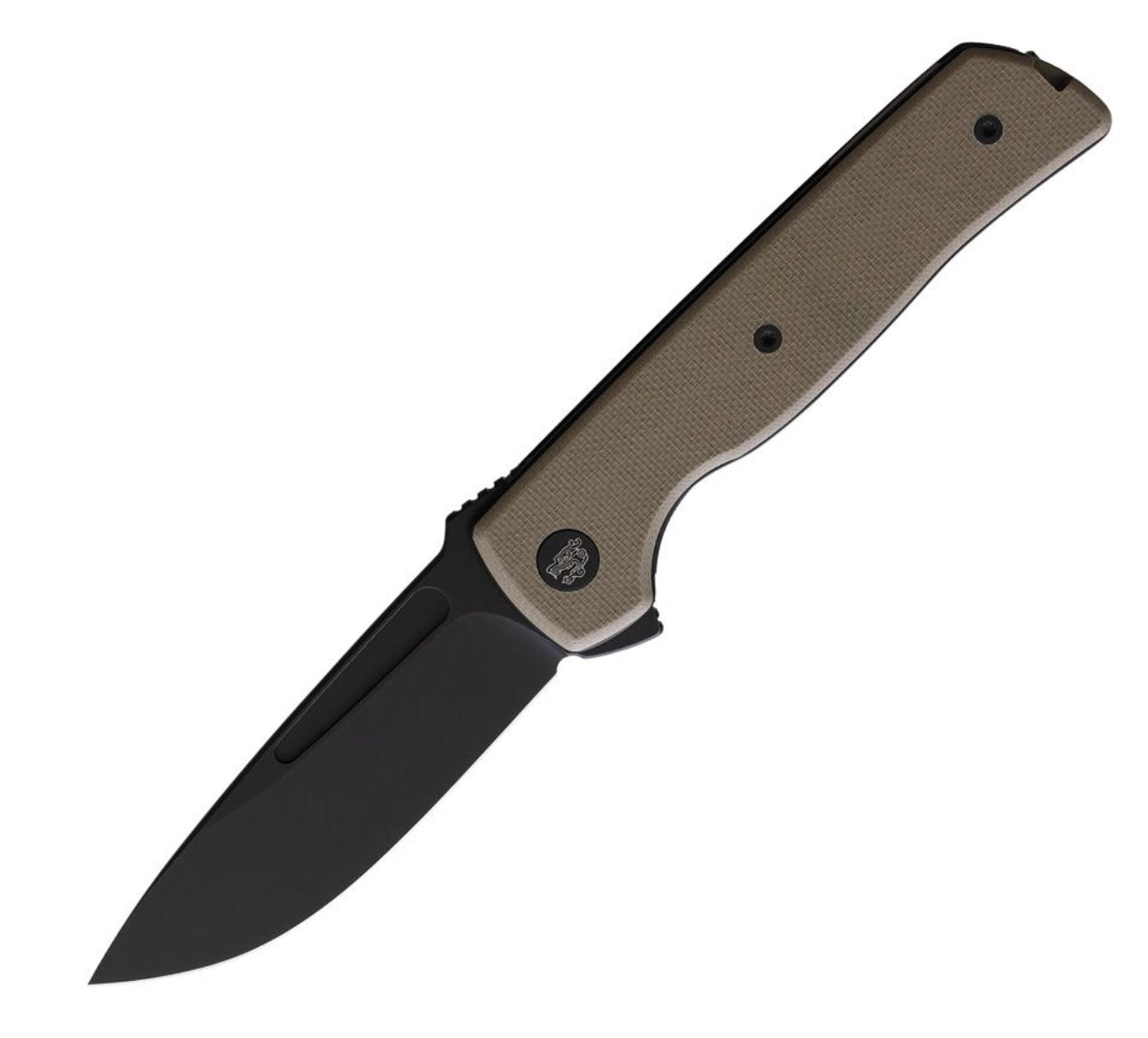 Terzuola ATCF Lite Knife - Premium Tan G-10 Handle with Black Nitro-V Blade