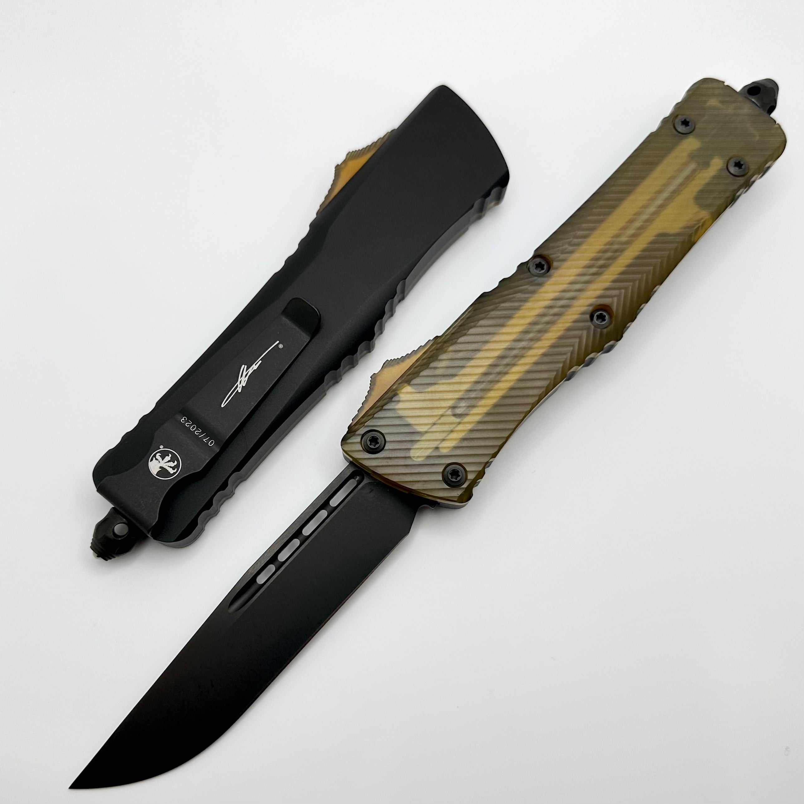 Microtech Combat Troodon DLC Single Edge - Premium Tactical Knife