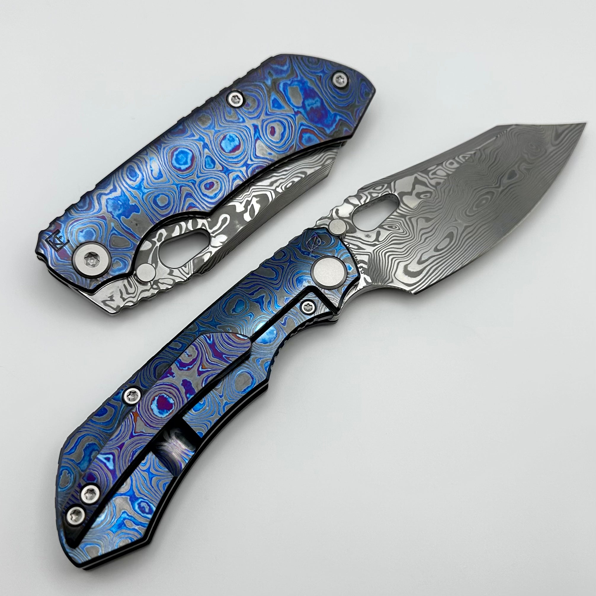 Premium Custom Knife Factory Rotten Design Evo 4.0 - Zircuti & Damasteel Masterpiece