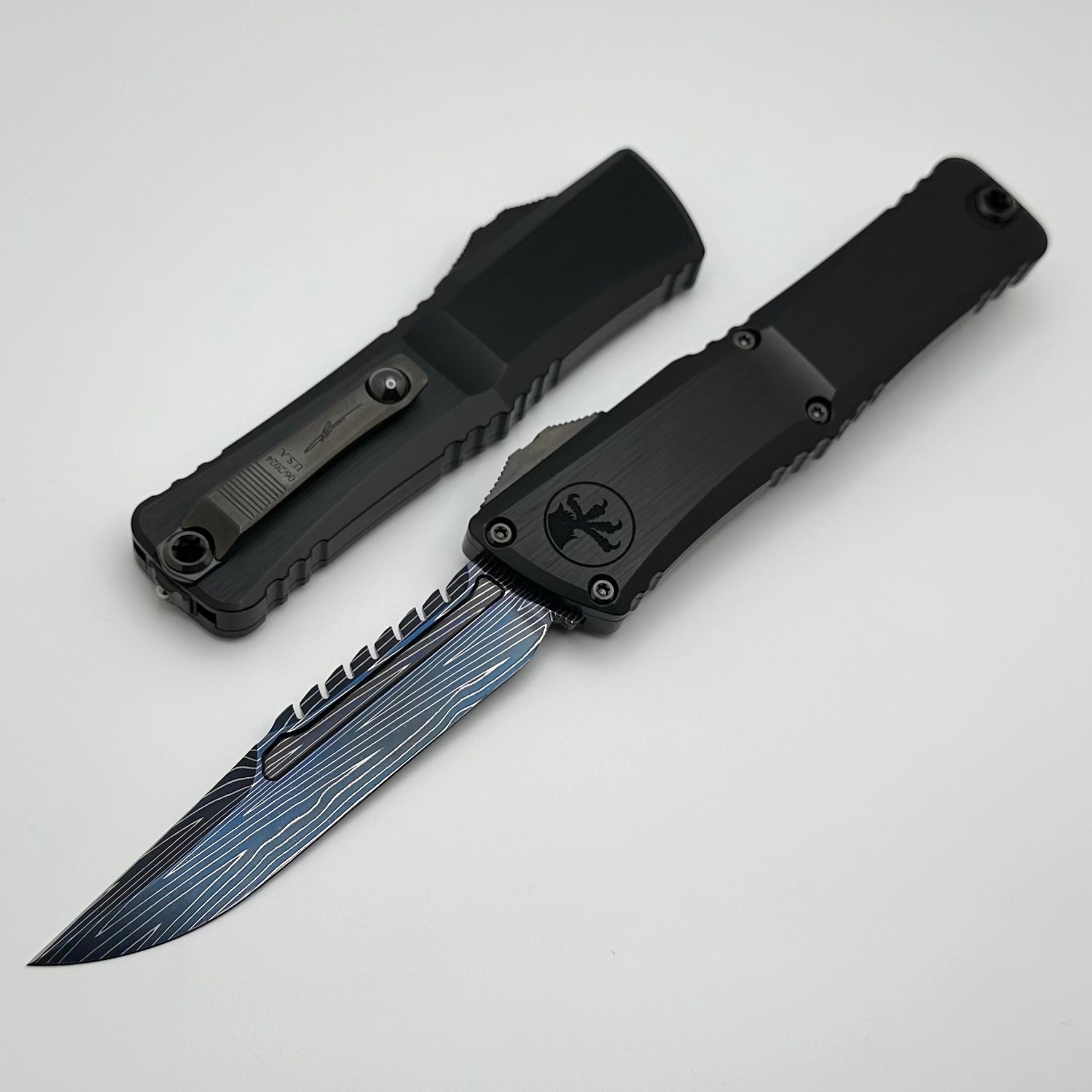 Microtech Combat Troodon Gen III LT Interceptor - Premium Damascus Blade & DLC Hardware