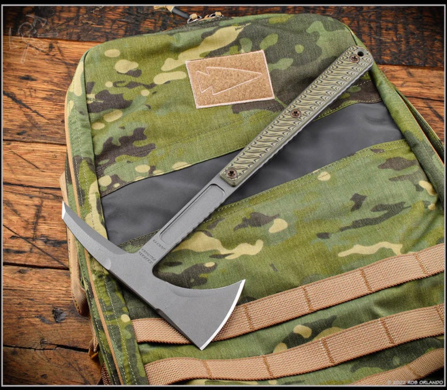 Ultimate RMJ Tactical Kestrel Feather 80CRV2 Tomahawk - Premium Grip & Durability