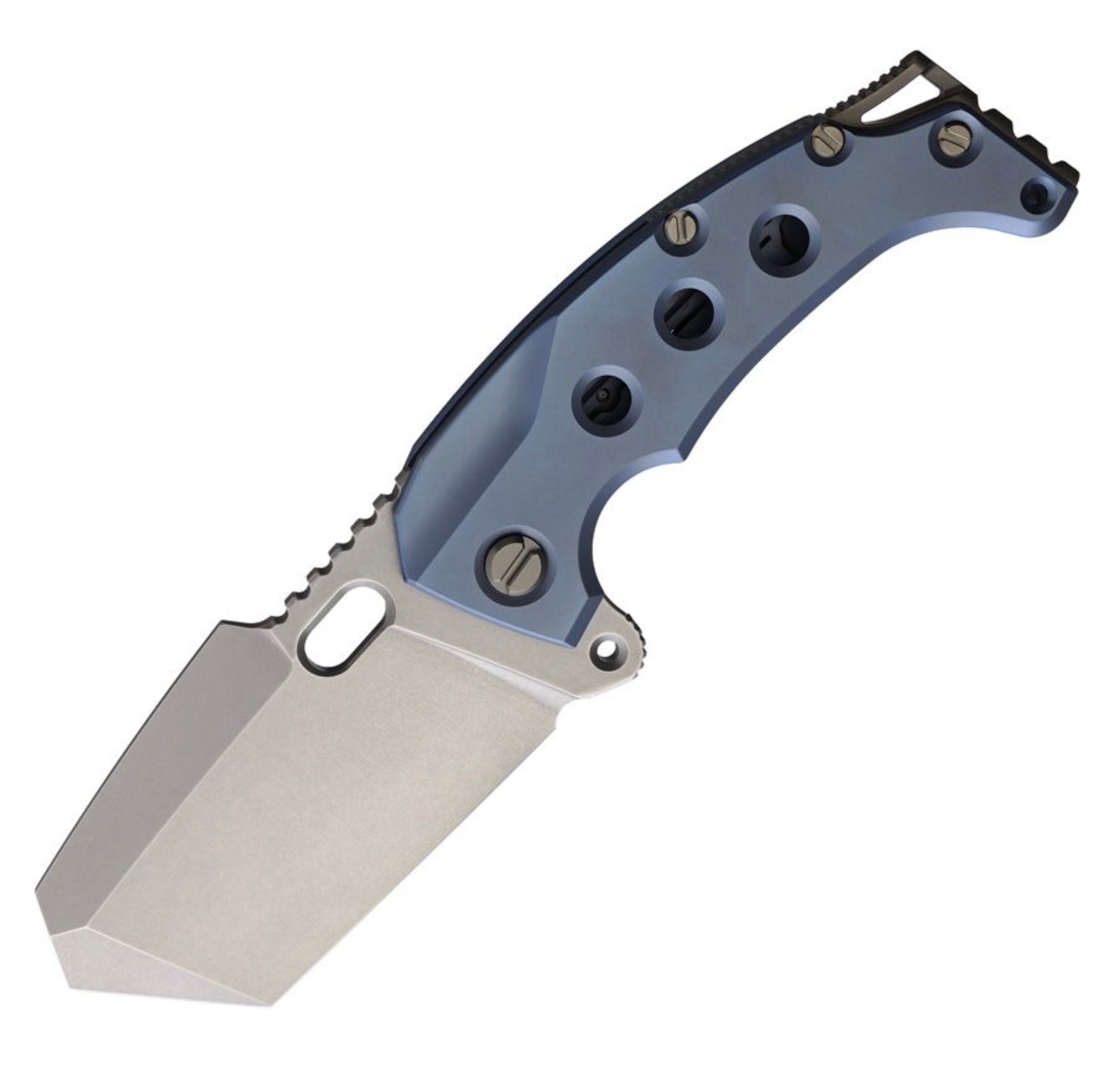 PMP Knives Titano Blue Titanium & M390 PMP067 - Premium Tactical EDC Knife