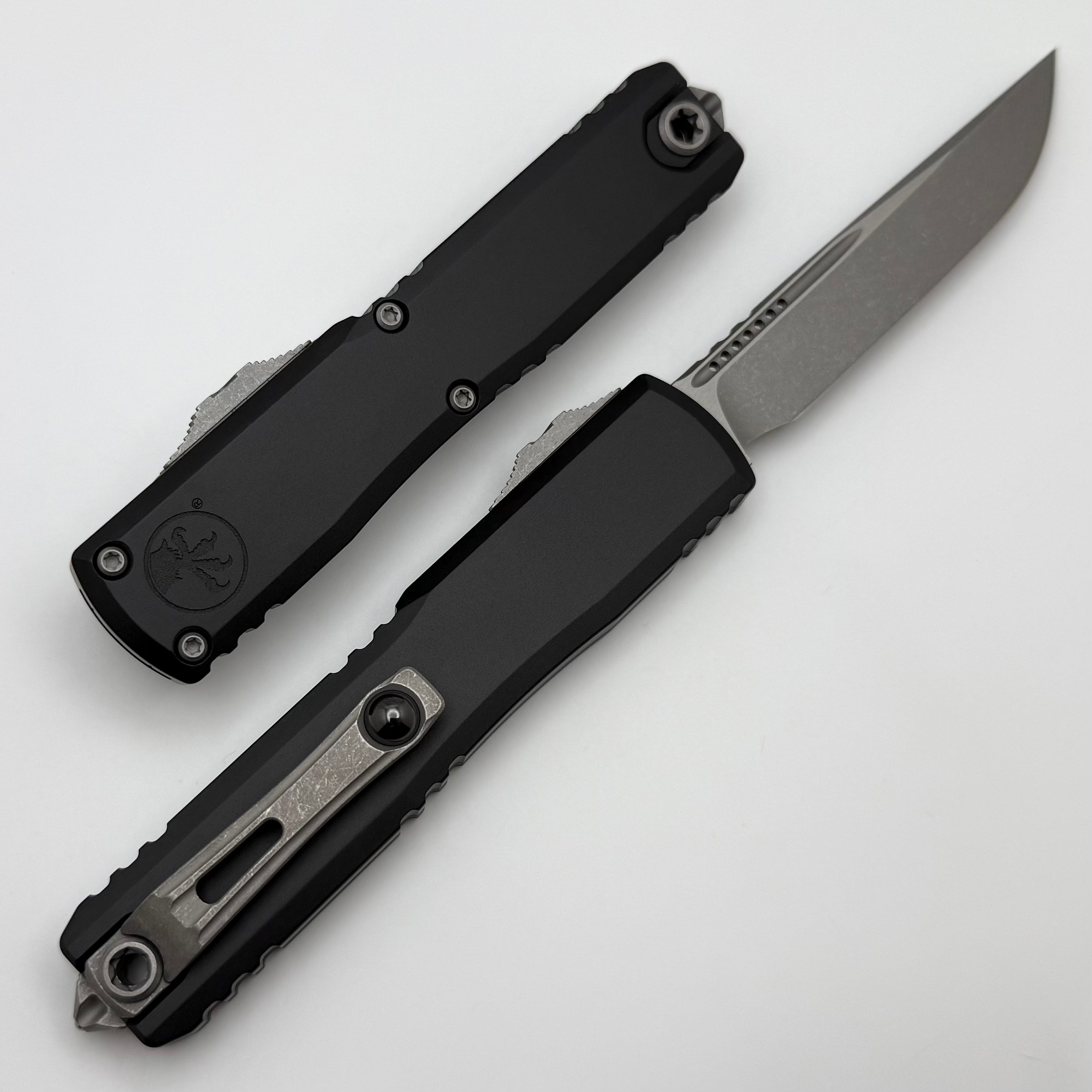 Microtech Ultratech ZBP S/E Apocalyptic M390MK - Premium Black Handle Tactical Knife