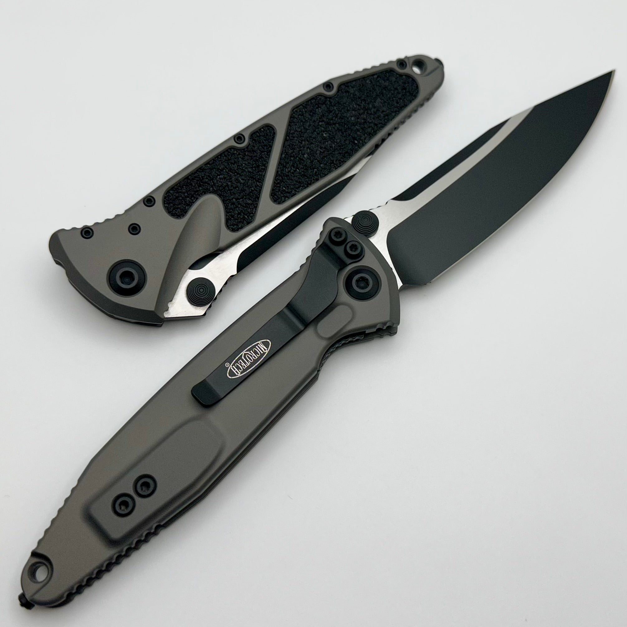 Microtech Socom Elite Tactical Folding Knife - Premium Single Edge Manual