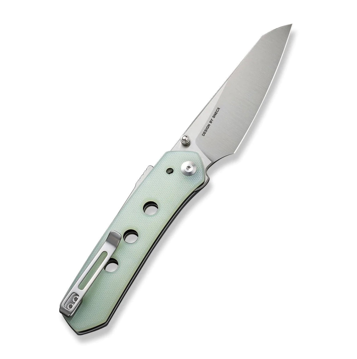 Civivi Vision FG Premium EDC Knife - Jade G-10 Handle & Nitro-V Blade