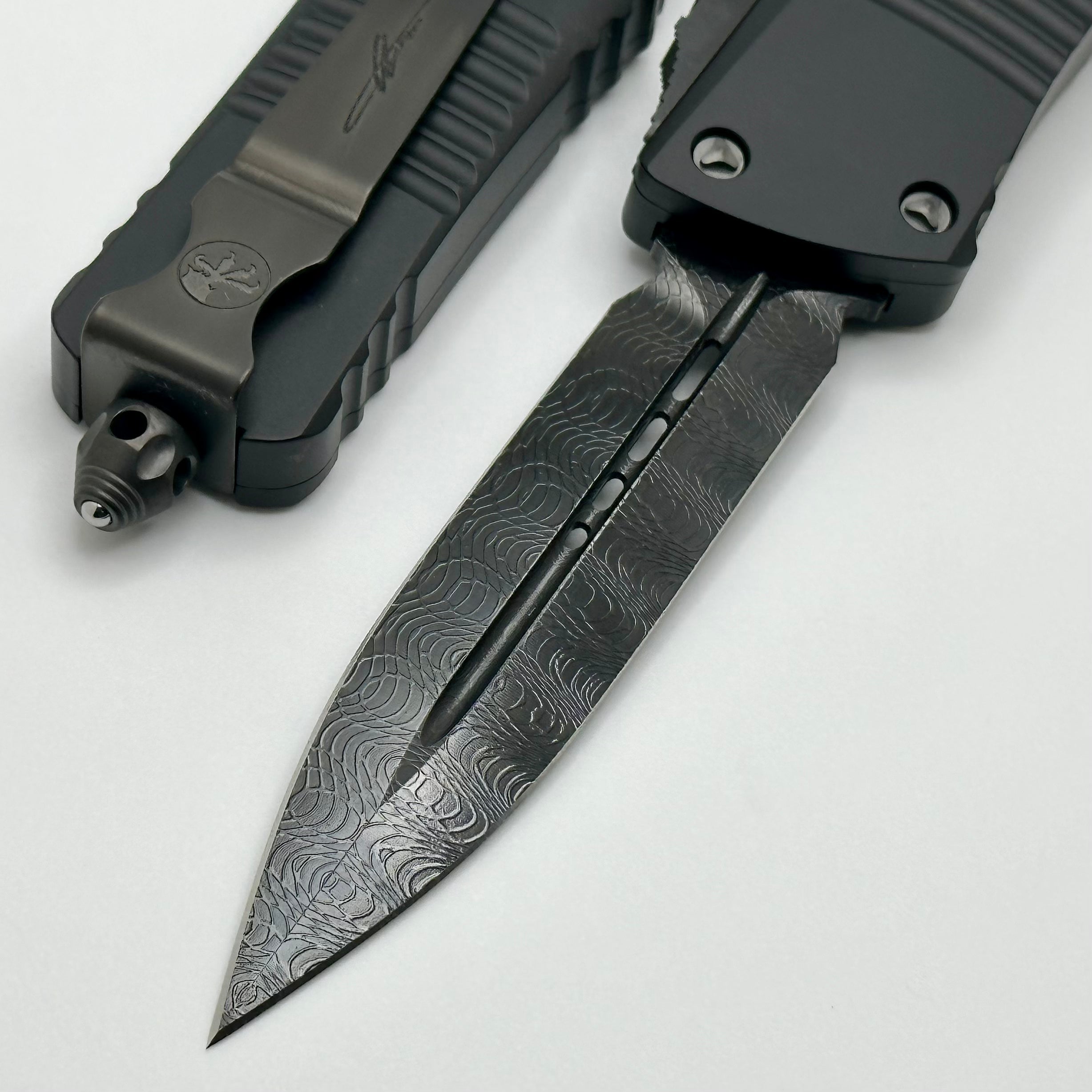 Ultimate Combat Troodon Shadow DLC Damascus Double Edge - Signature Series