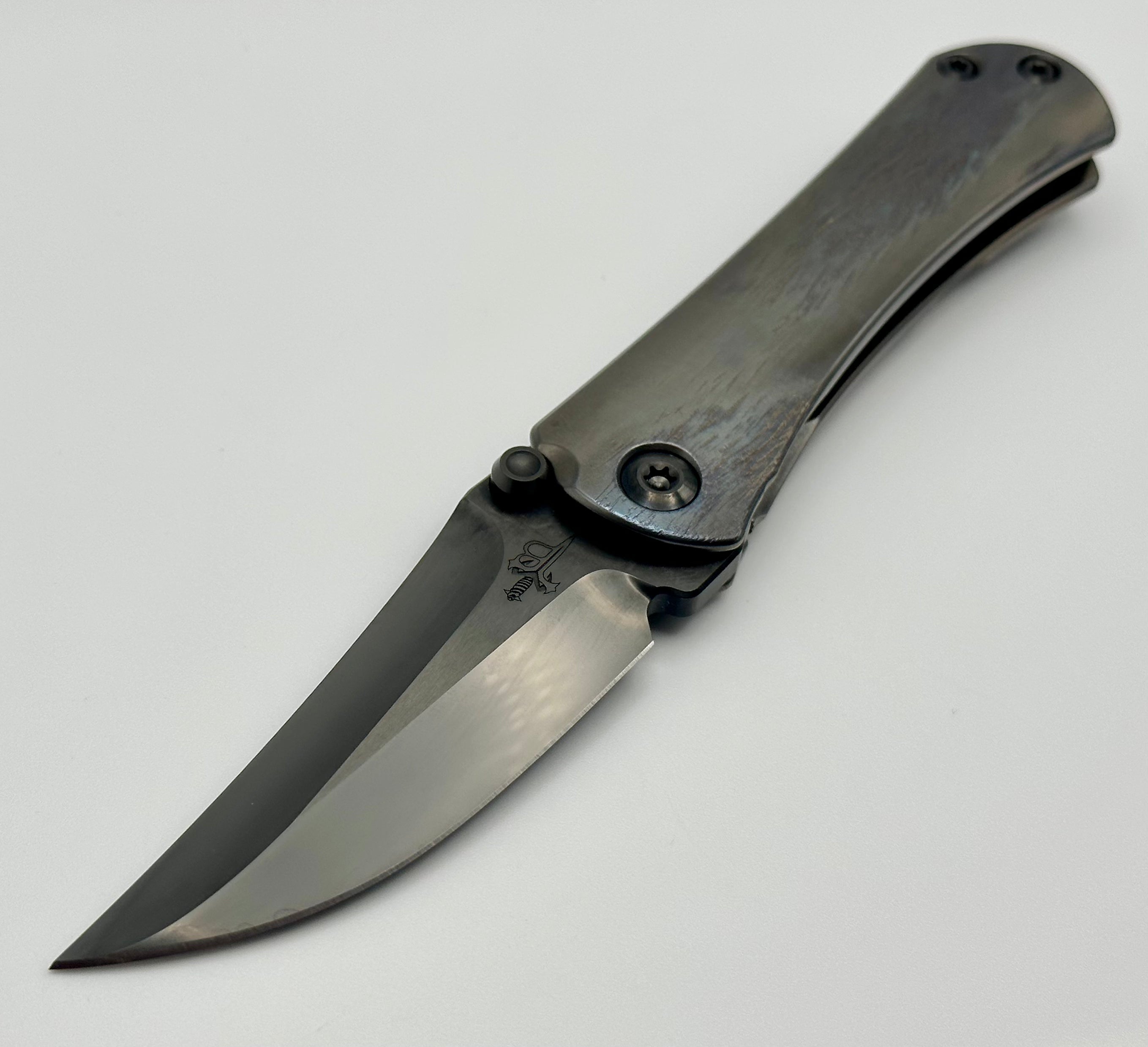 Ultimate Marfione x Borka Blades Collaboration - Assassin Grind M390 Blade with Cosmic Scales