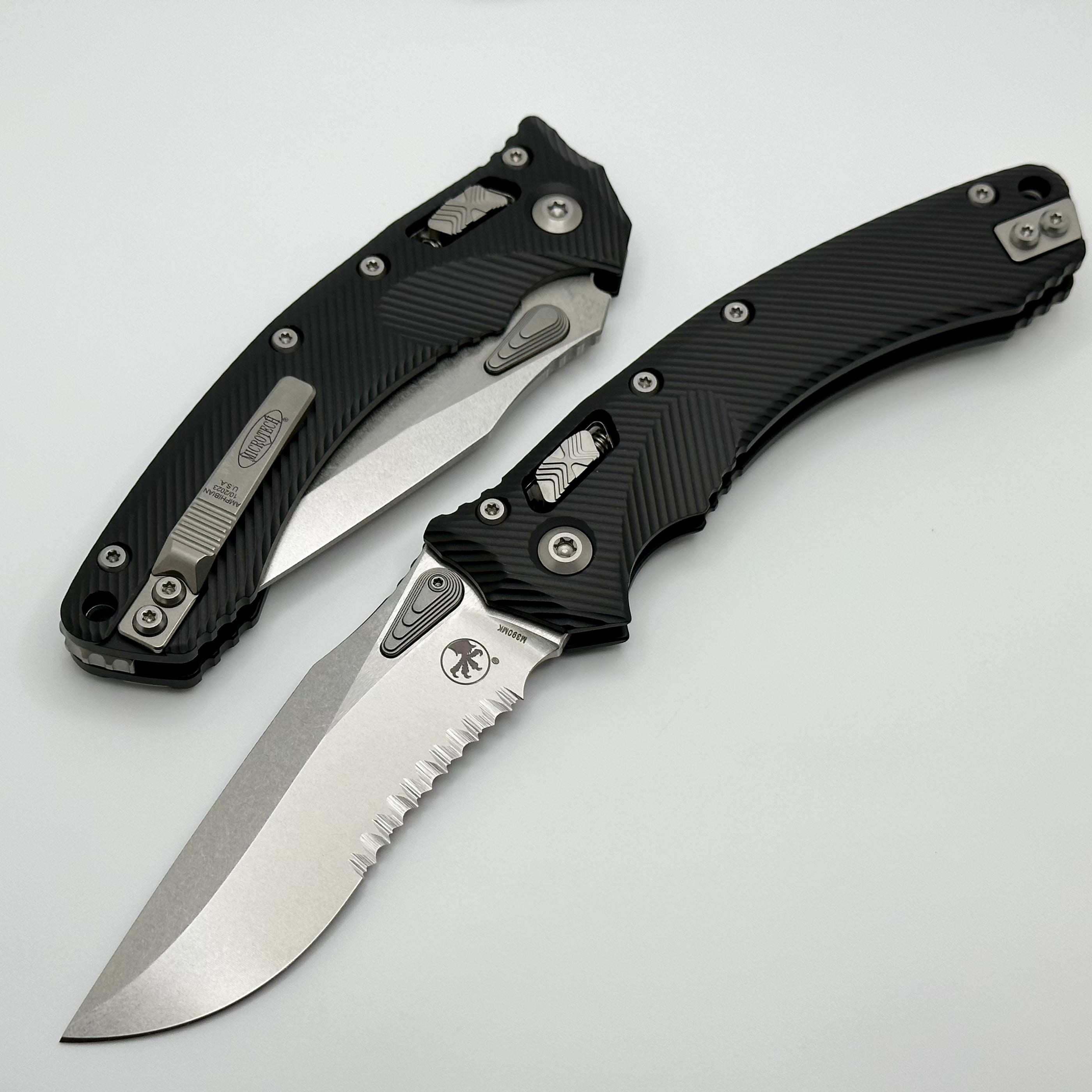 Microtech Amphibian RAM LOK - Premium Tactical Knife with M390MK Blade