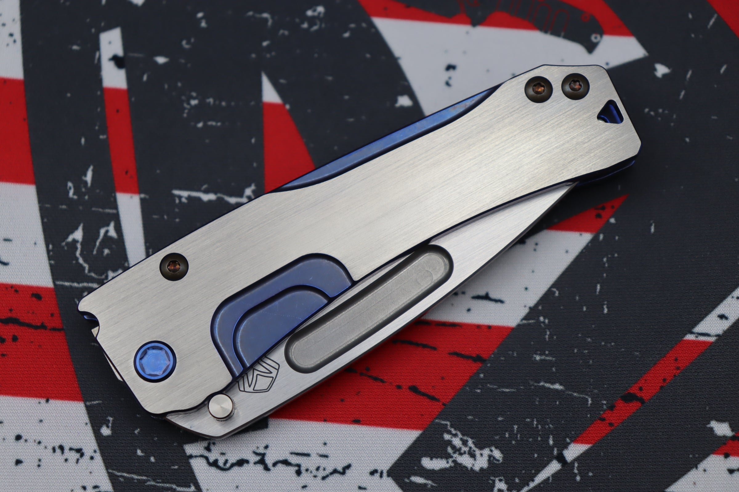 Medford Slim Midi Tanto EDC Knife - Premium S35VN Blade with Blue Accents