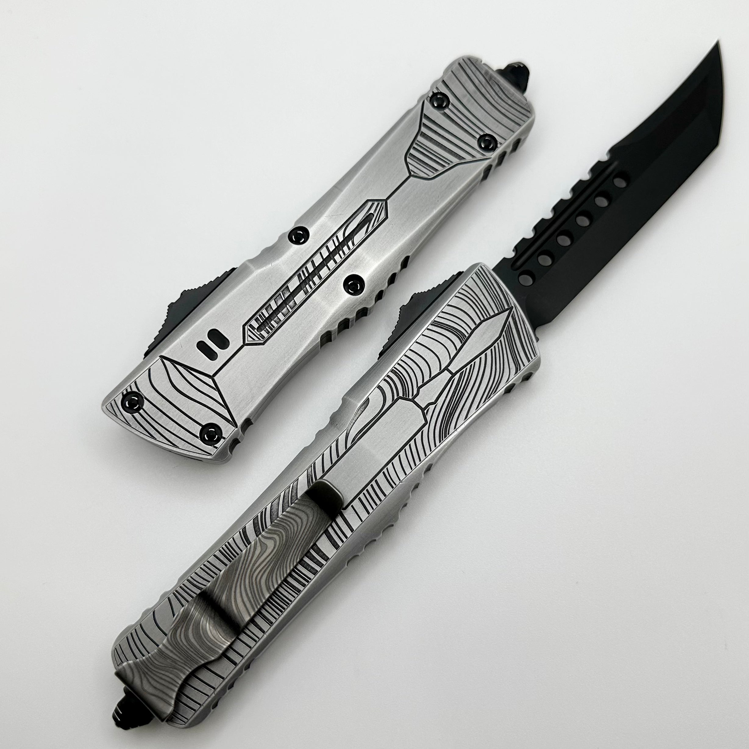 Microtech Combat Troodon DLC Hellhound Beskar Signature Series - Ultimate Tactical Knife