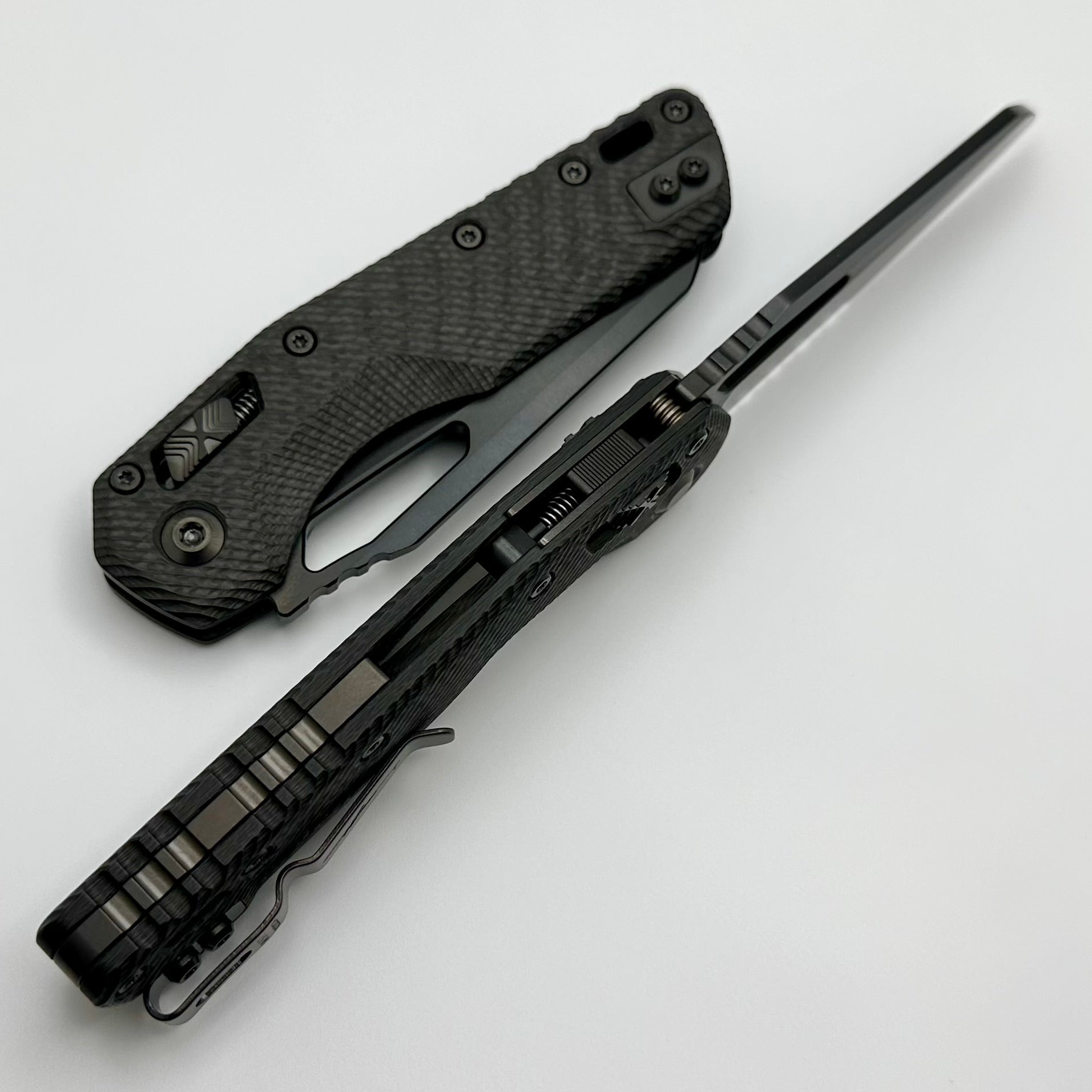 Microtech MSI RAM LOK Folding Knife - Premium Carbon Fiber & M390MK Blade