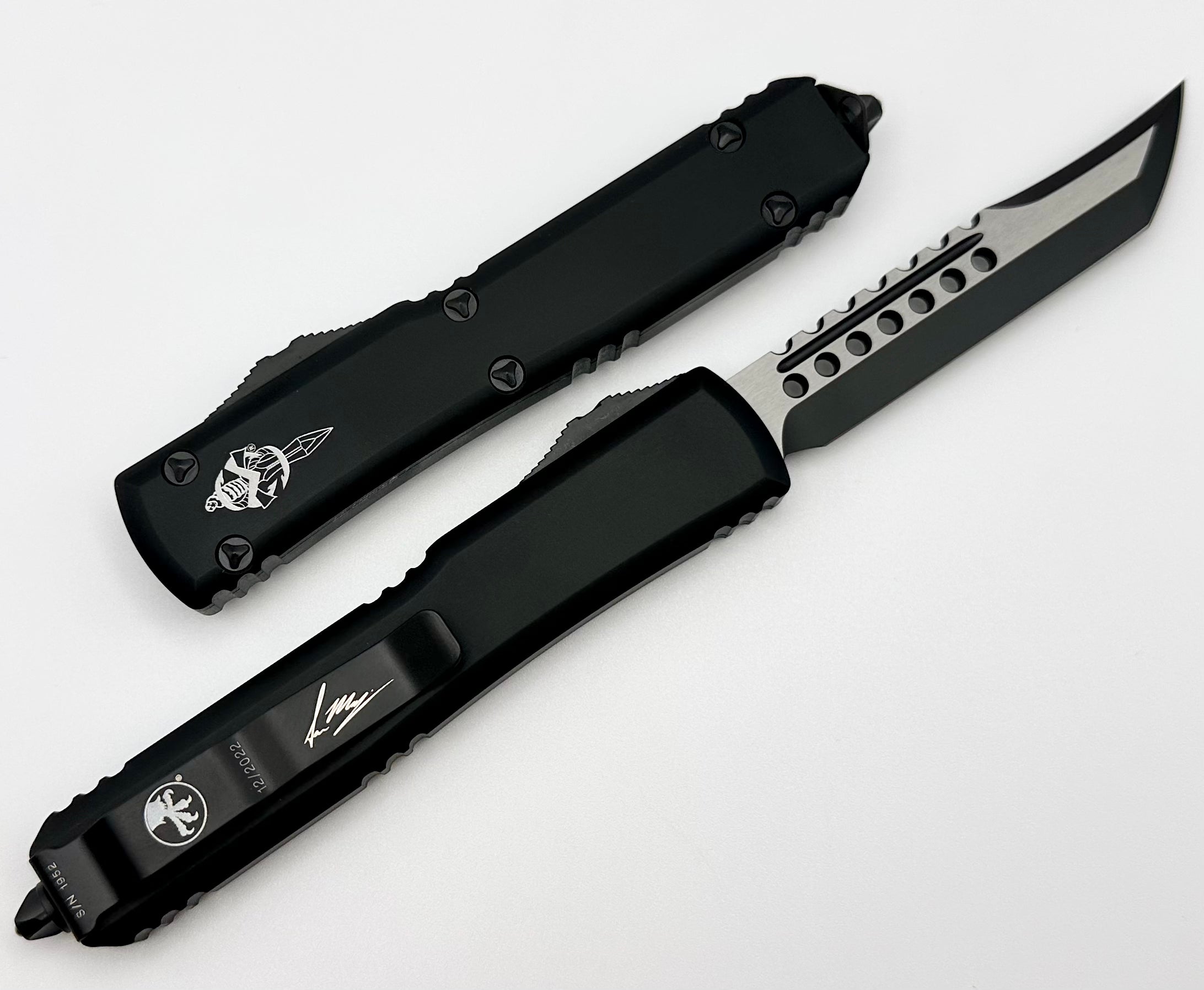 Microtech Ultratech Hellhound Tactical OTF Knife - Premium Tactical EDC