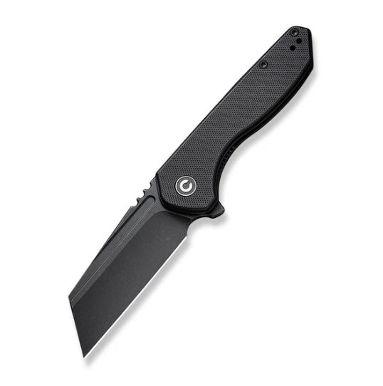 Civivi ExOne Ultimate Flipper Knife - Black G-10 Handle & Stonewash Nitro-V Blade