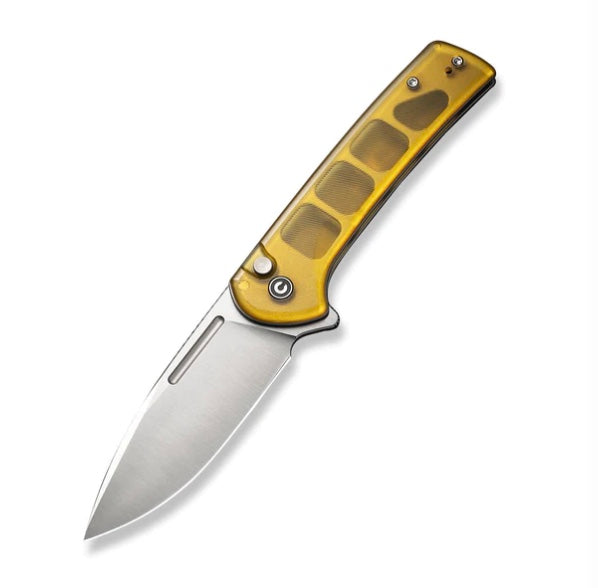 Civivi Conspirator Premium Button Lock Flipper Knife with Ultem Handle & Nitro-V Blade