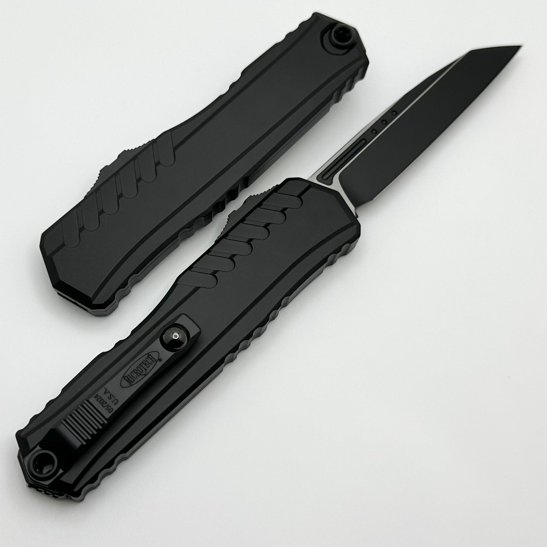 Microtech Cypher II Black Tactical Premium OTF Knife