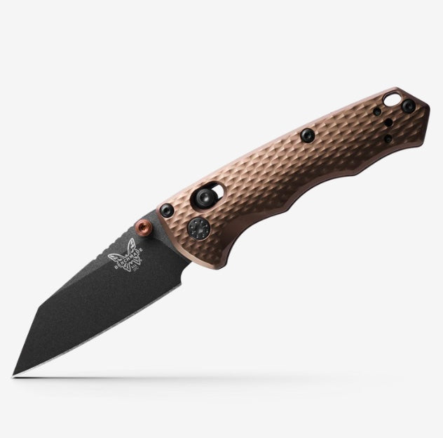 Benchmade Full Immunity Compact Tactical Knife - Flat Dark Earth Aluminum & CPM-M4 Blade