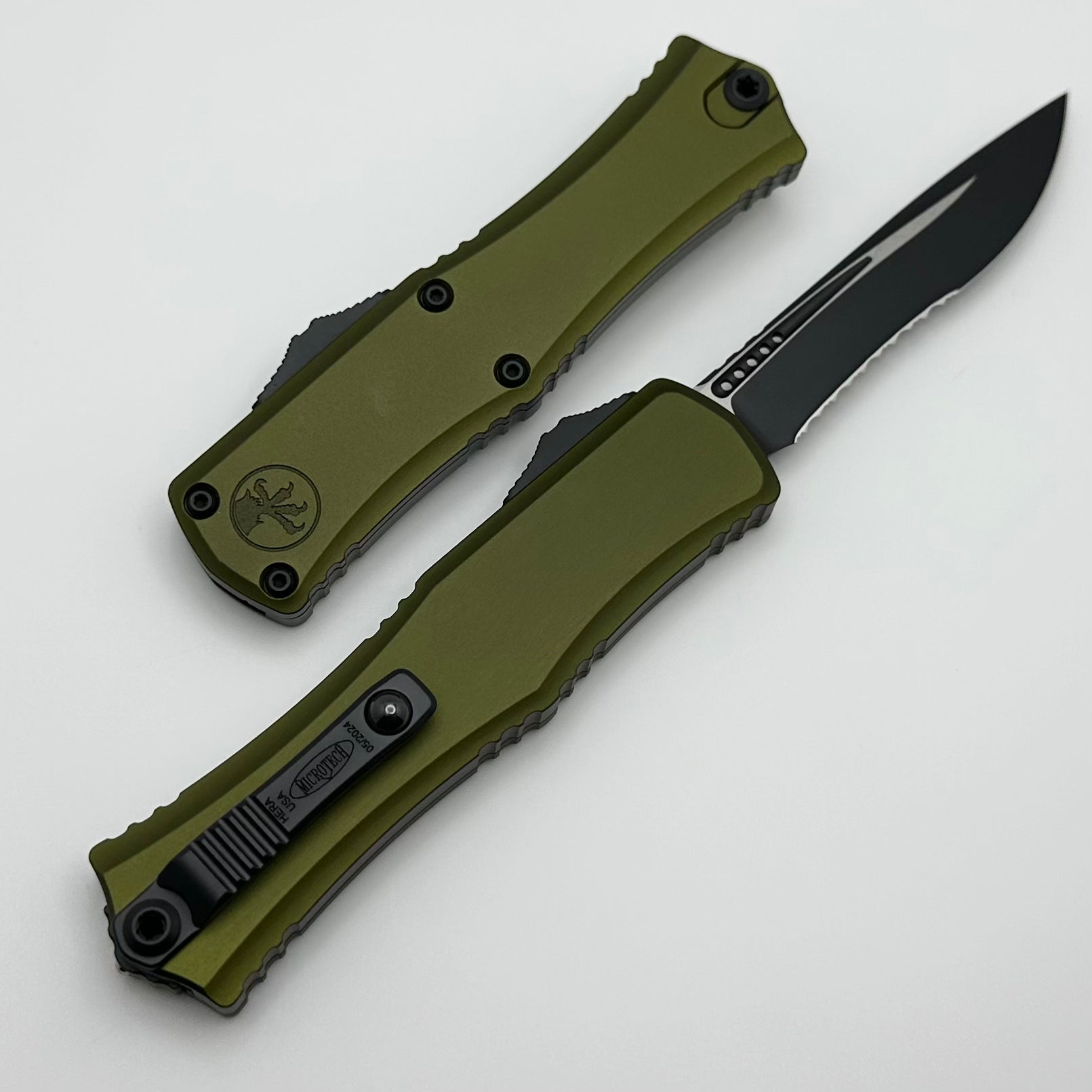 Microtech Hera II Mini OTF Knife - Premium EDC with M390MK Blade & OD Green Handle