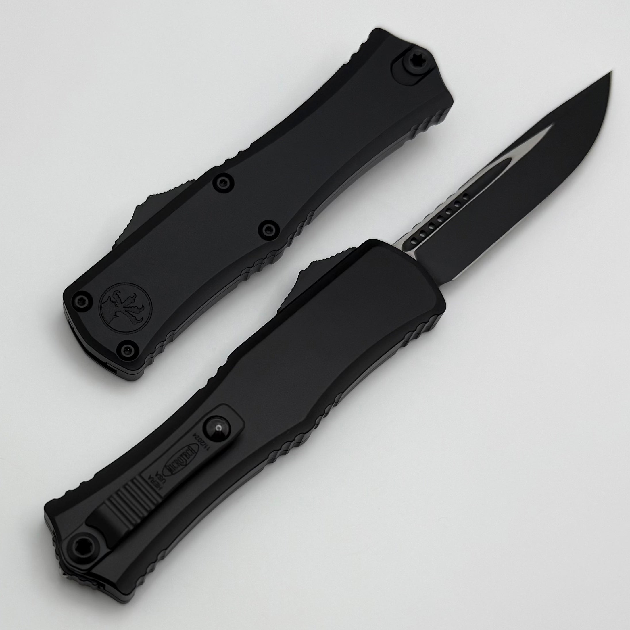 Microtech Mini Hera Black Tactical OTF Knife - Ultimate EDC Upgrade