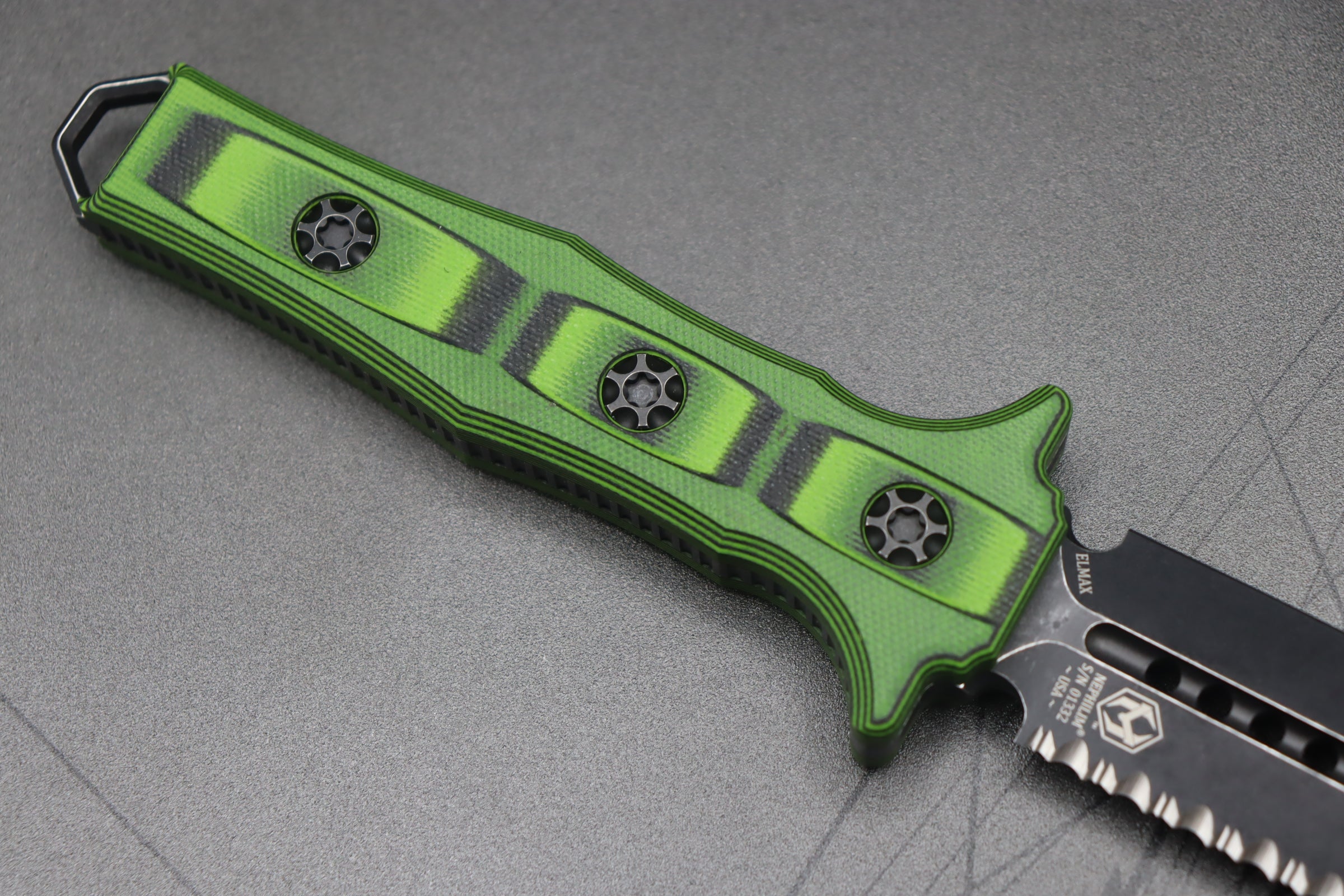 Heretic Knives Nephilim - Premium Double Edge Dagger with Battleworn Finish
