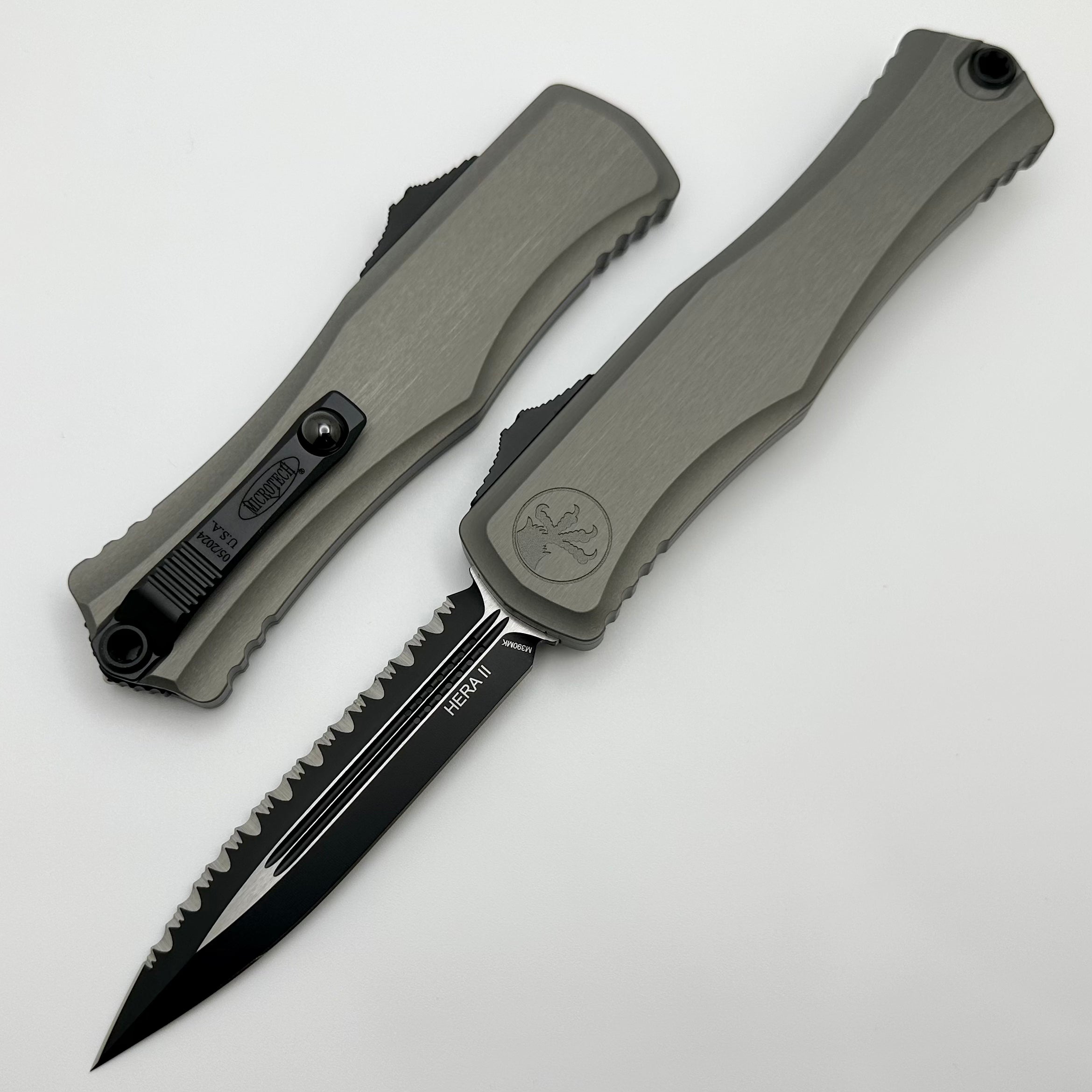 Microtech Hera II Apocalyptic Full Serrated Knife - Ultimate Tactical EDC