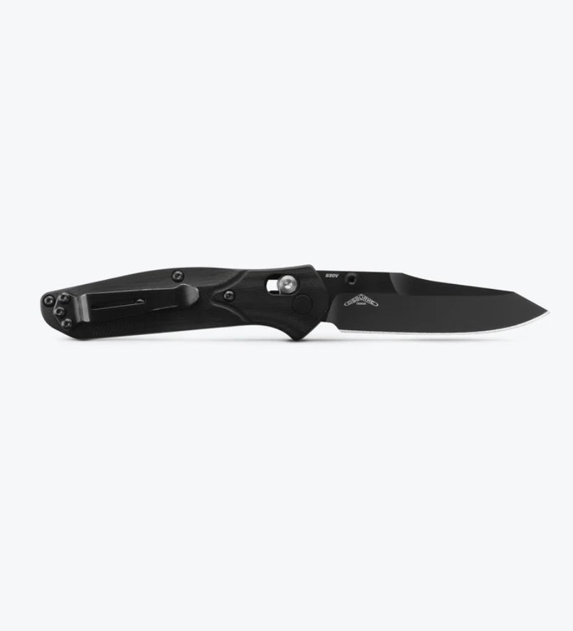 Premium Benchmade Mini Osborne Knife - Black G-10 & CPM-S30V