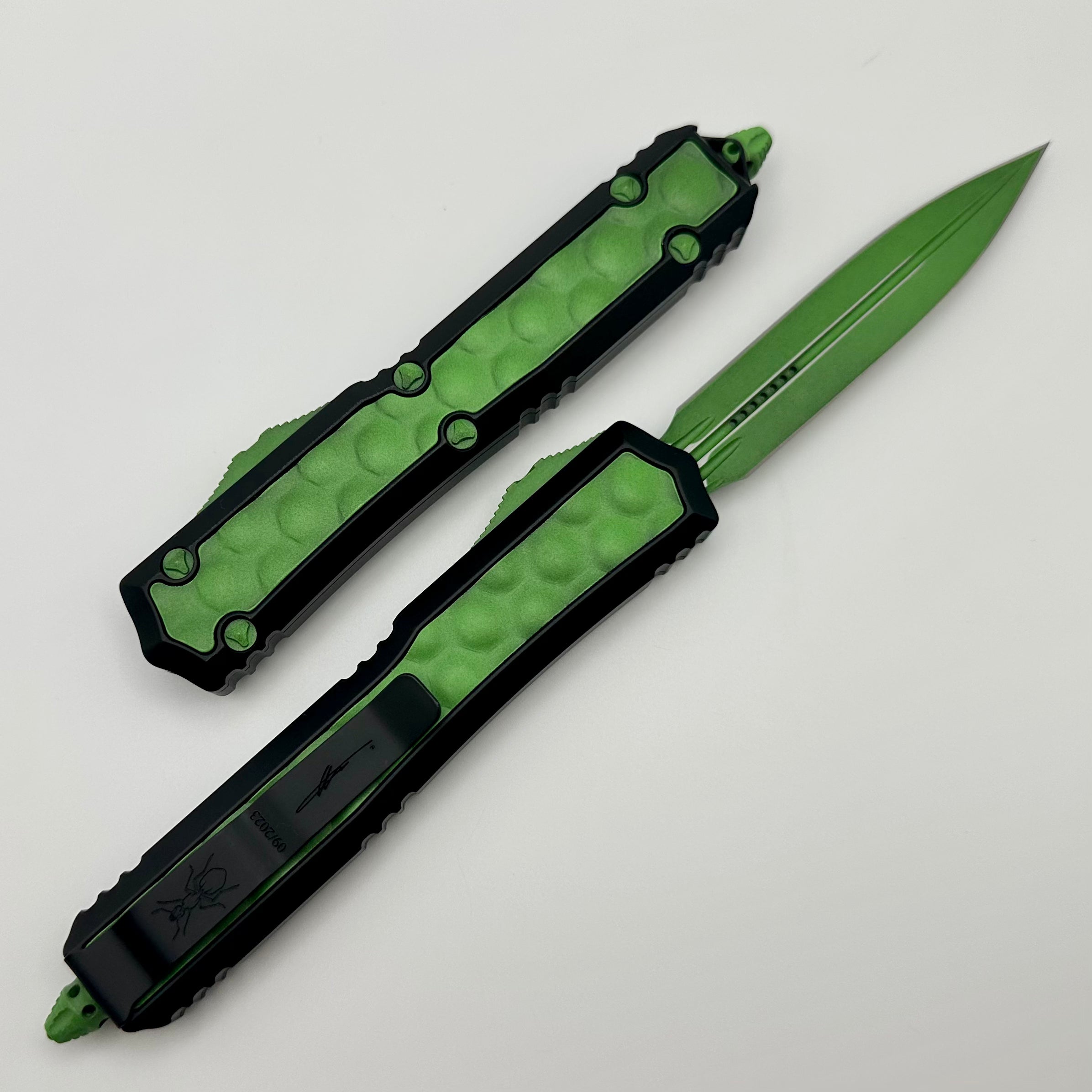 Microtech Makora Green Mamba Signature Series 206-1BIGMS: Ultimate Tactical Knife