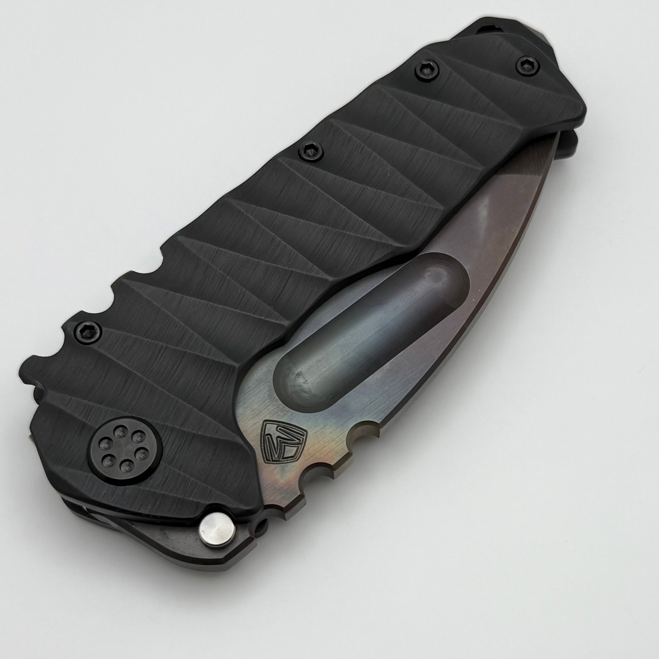 Medford Knife Praetorian TI Vulcan - Ultimate Tactical Tanto Blade with DLC Lightning Handles