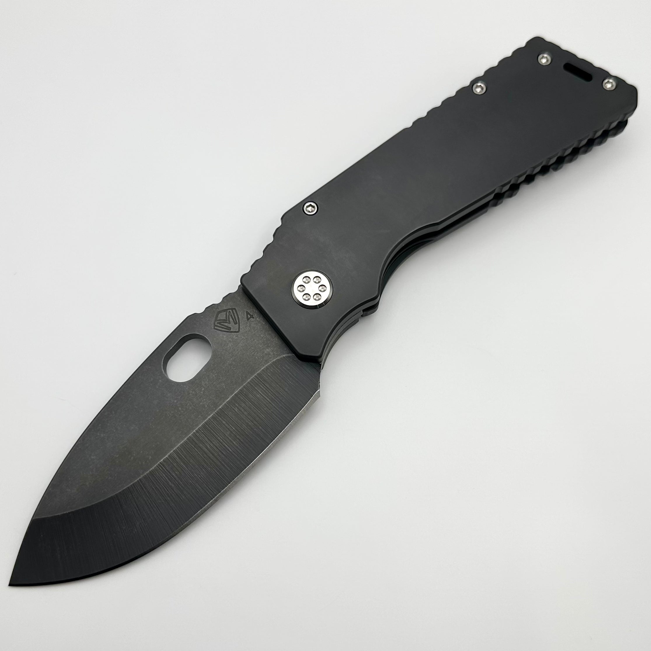 Medford TFF-H DLC Premium Folding Knife with Tumbled DLC S45VN Blade